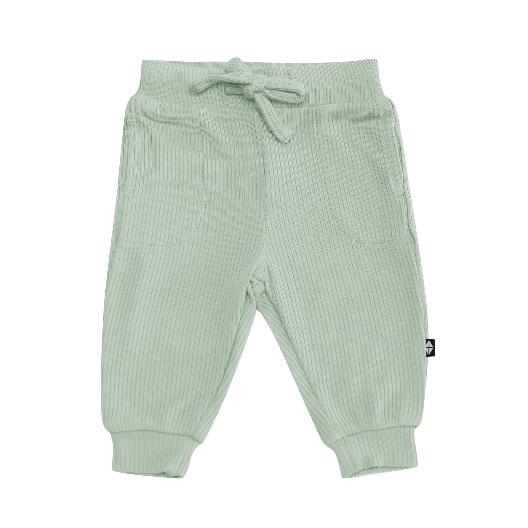 Kyte Baby Ribbed Jogger Pant Ribbed Jogger Pant in Thyme