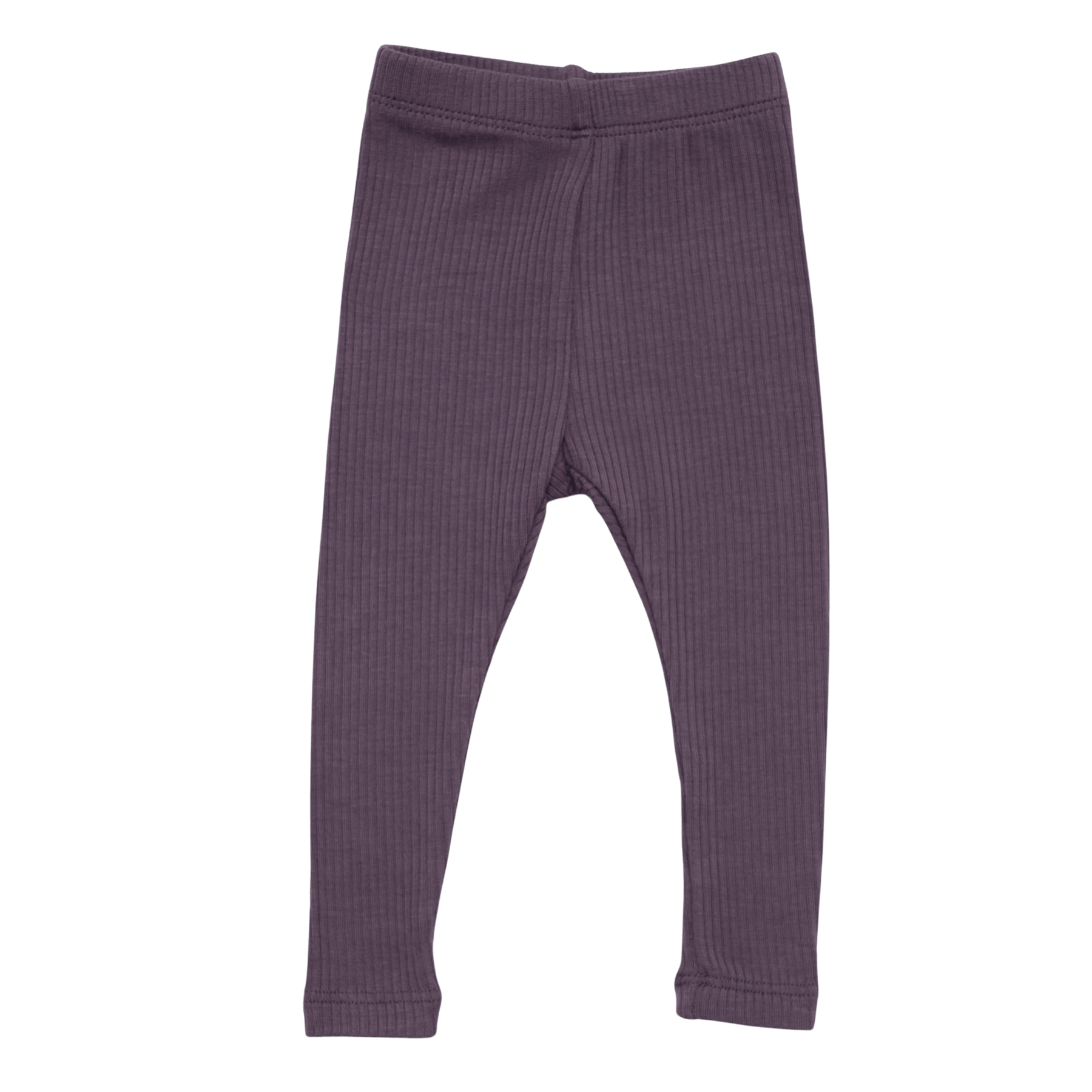 Kyte Baby Ribbed Leggings Ribbed Leggings in Currant