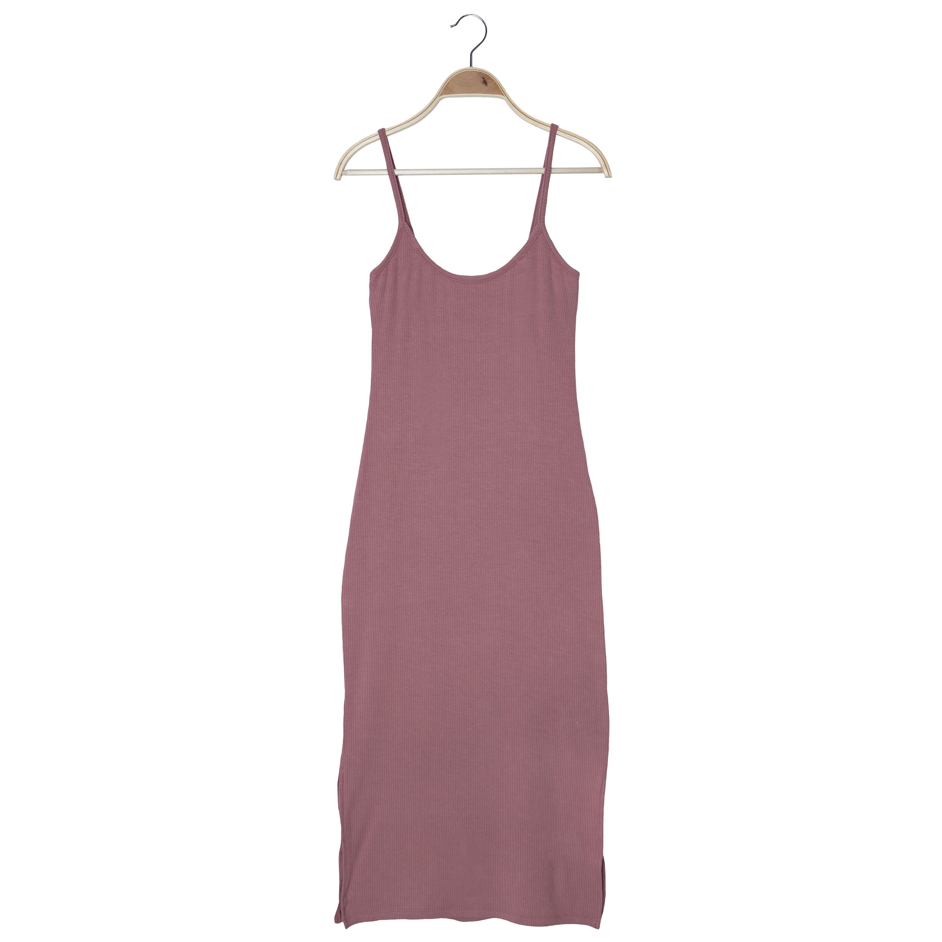 Kyte Baby Ribbed Women's Cami Dress Women's Ribbed Cami Dress in Dusty Rose