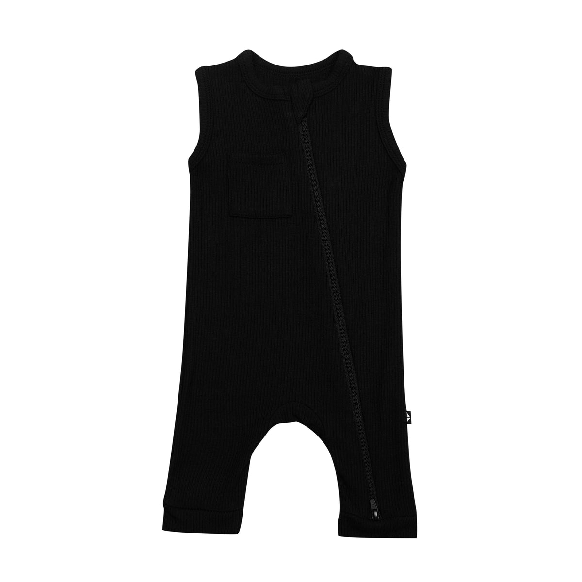 Kyte Baby Zippered Sleeveless Romper in Midnight