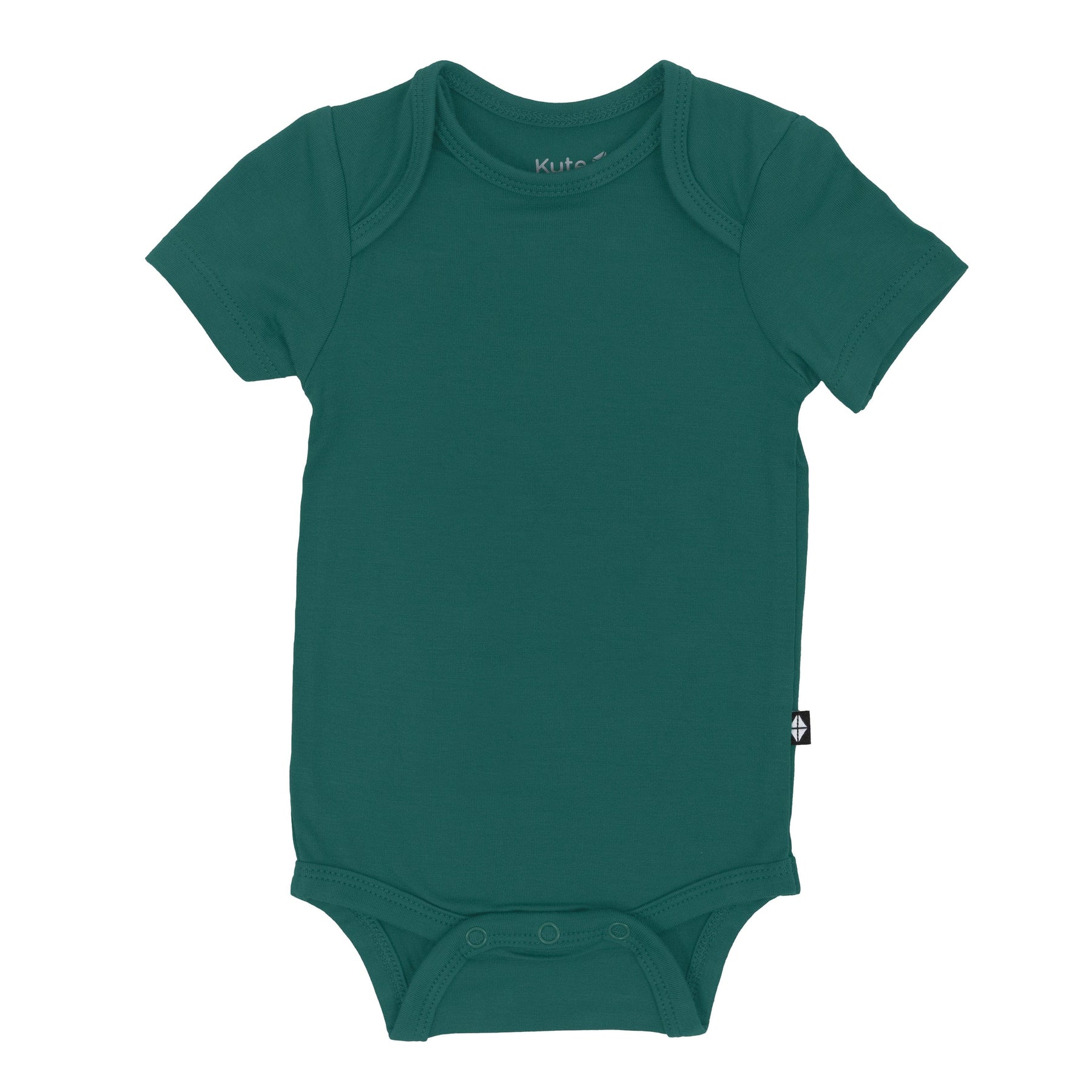 Kyte Baby Short Sleeve Bodysuits Bodysuit in Emerald