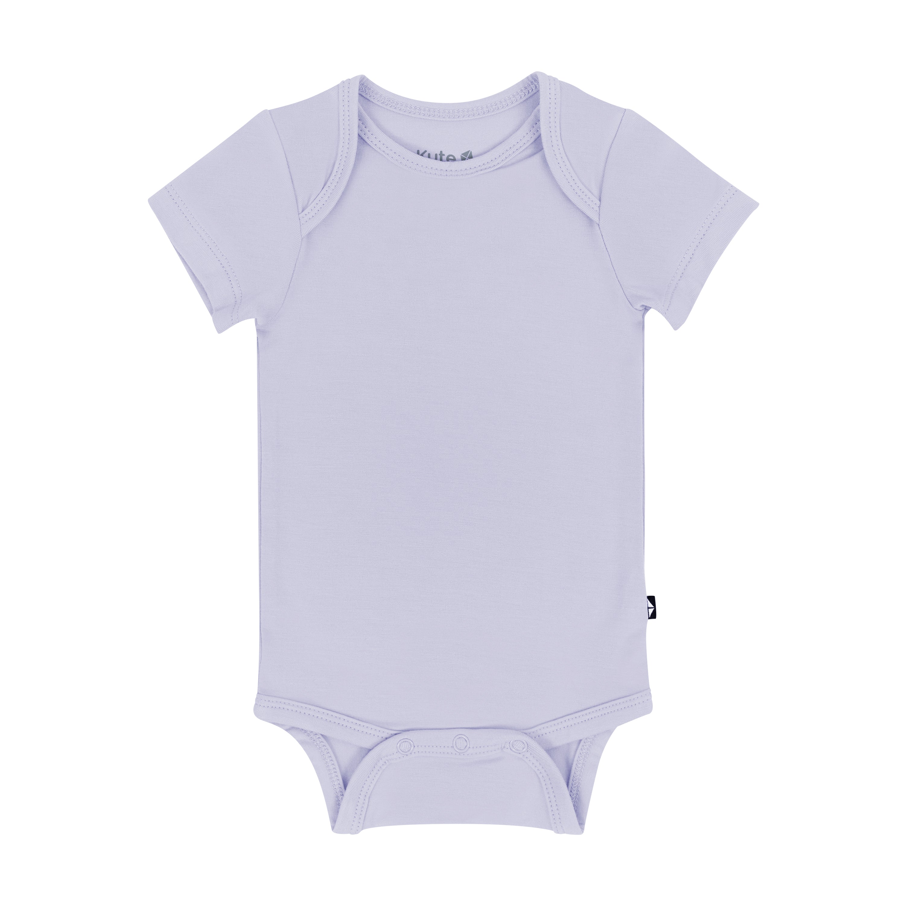 Kyte Baby Short Sleeve Bodysuits Bodysuit in Lilac