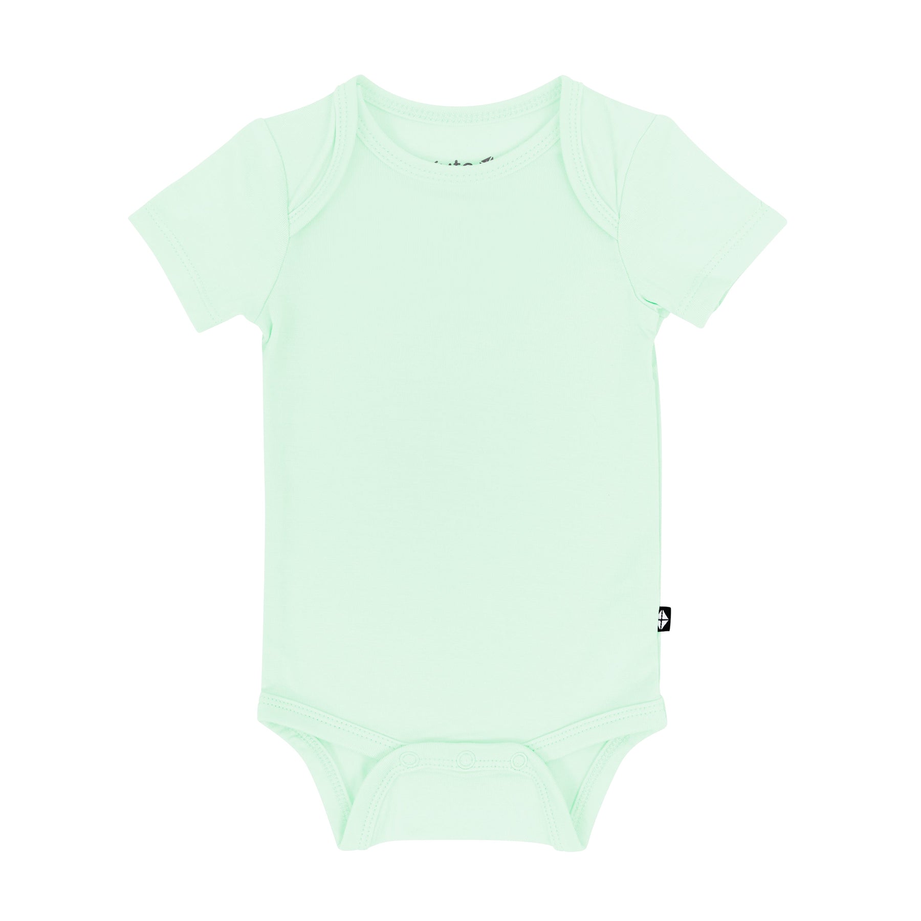 Kyte Baby Short Sleeve Bodysuits Bodysuit in Mint