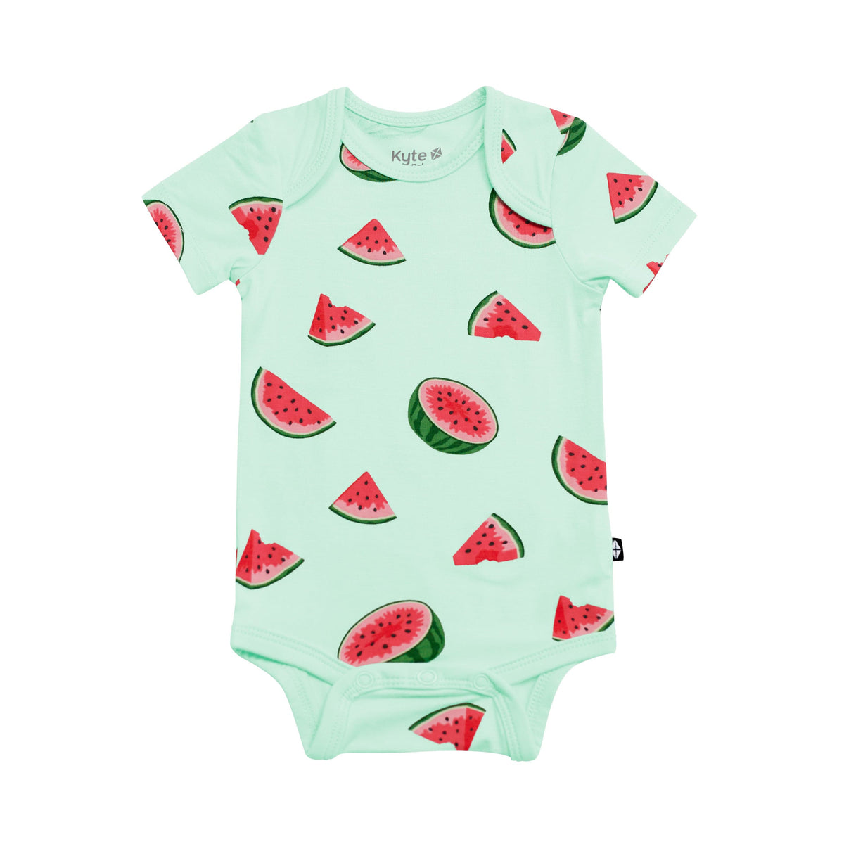 Kyte Baby Short Sleeve Bodysuits Bodysuit in Watermelon