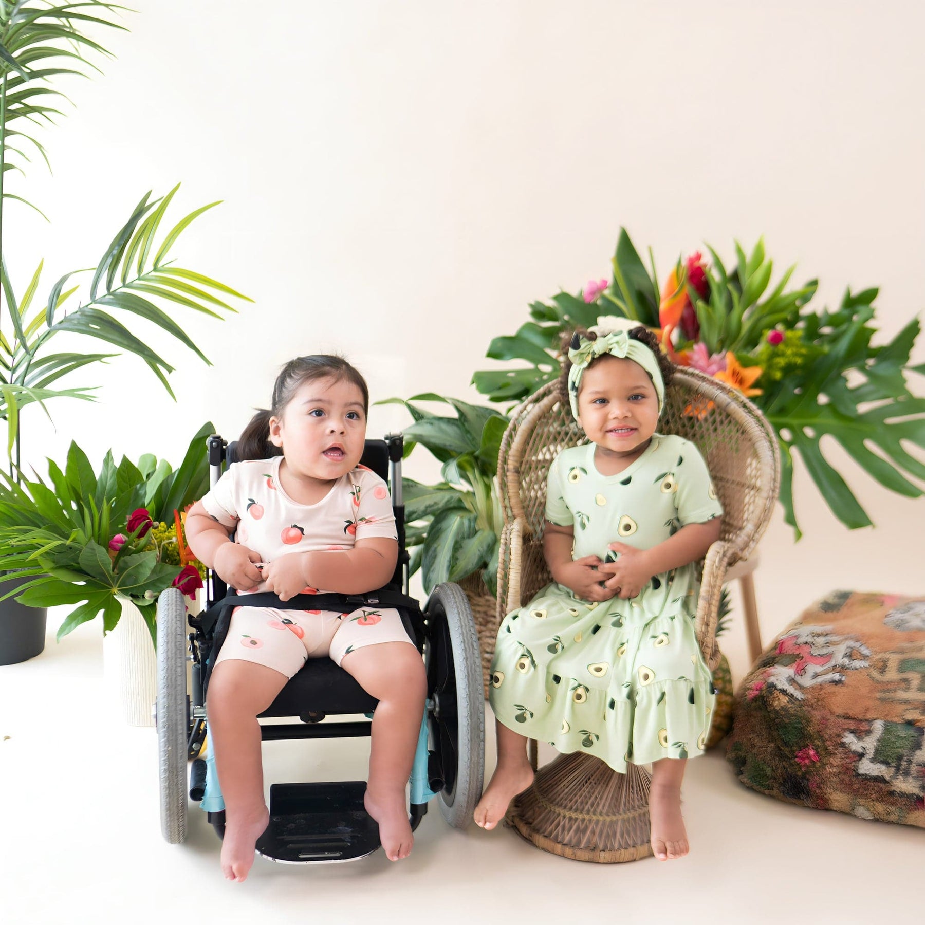 Kyte Baby Short Sleeve Tiered Dress Short Sleeve Tiered Dress in Avocado