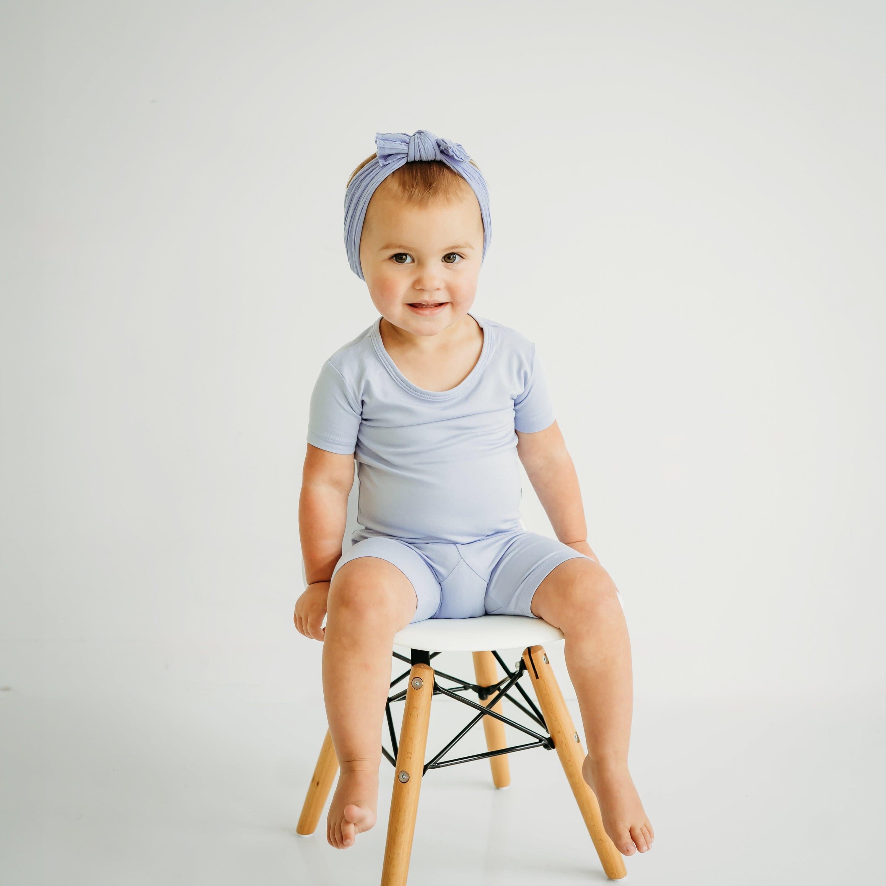 Kyte Baby Short Sleeve Toddler Pajama Set Short Sleeve Pajamas in Lilac