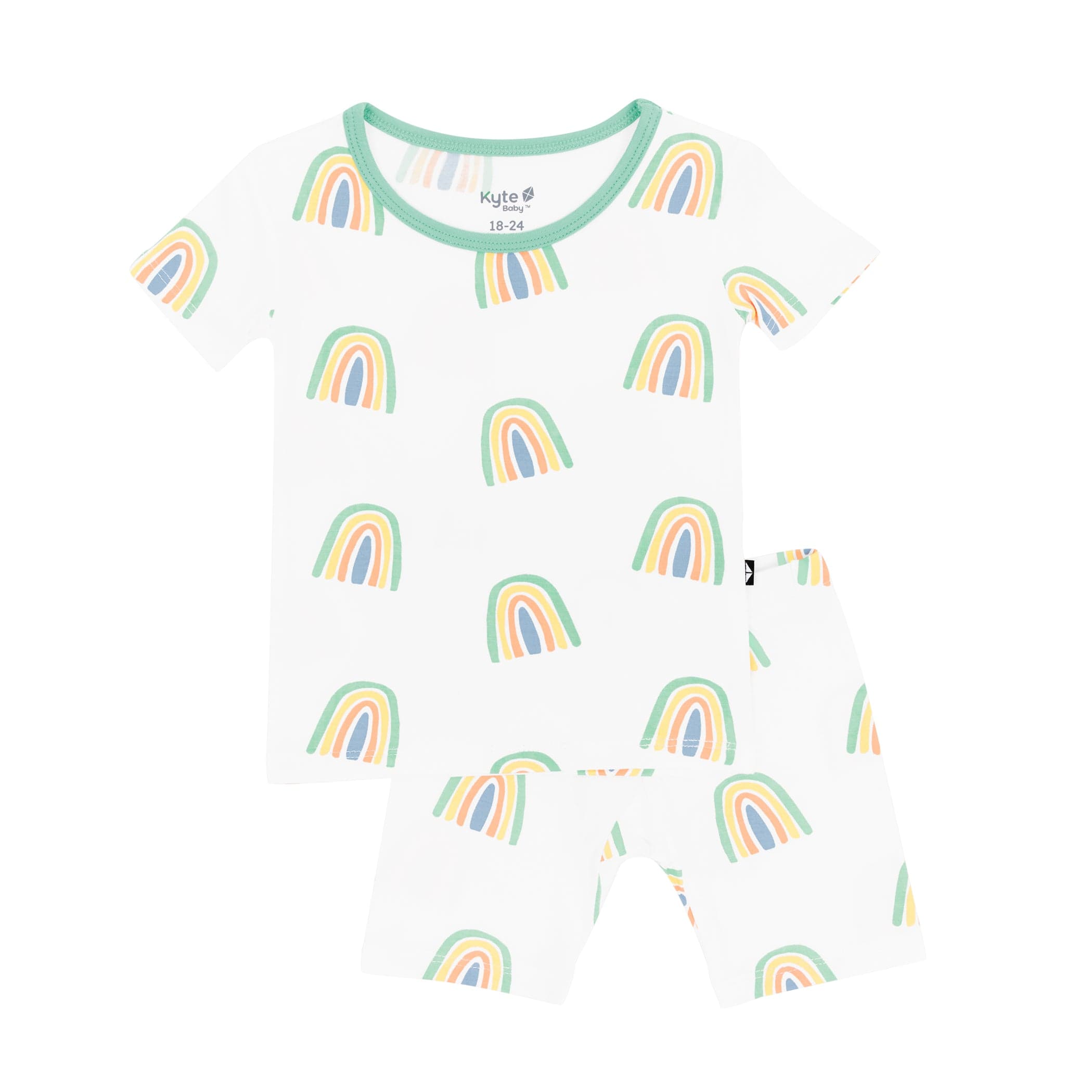 Kyte baby Sapphire rainbow 2024 5t pjs