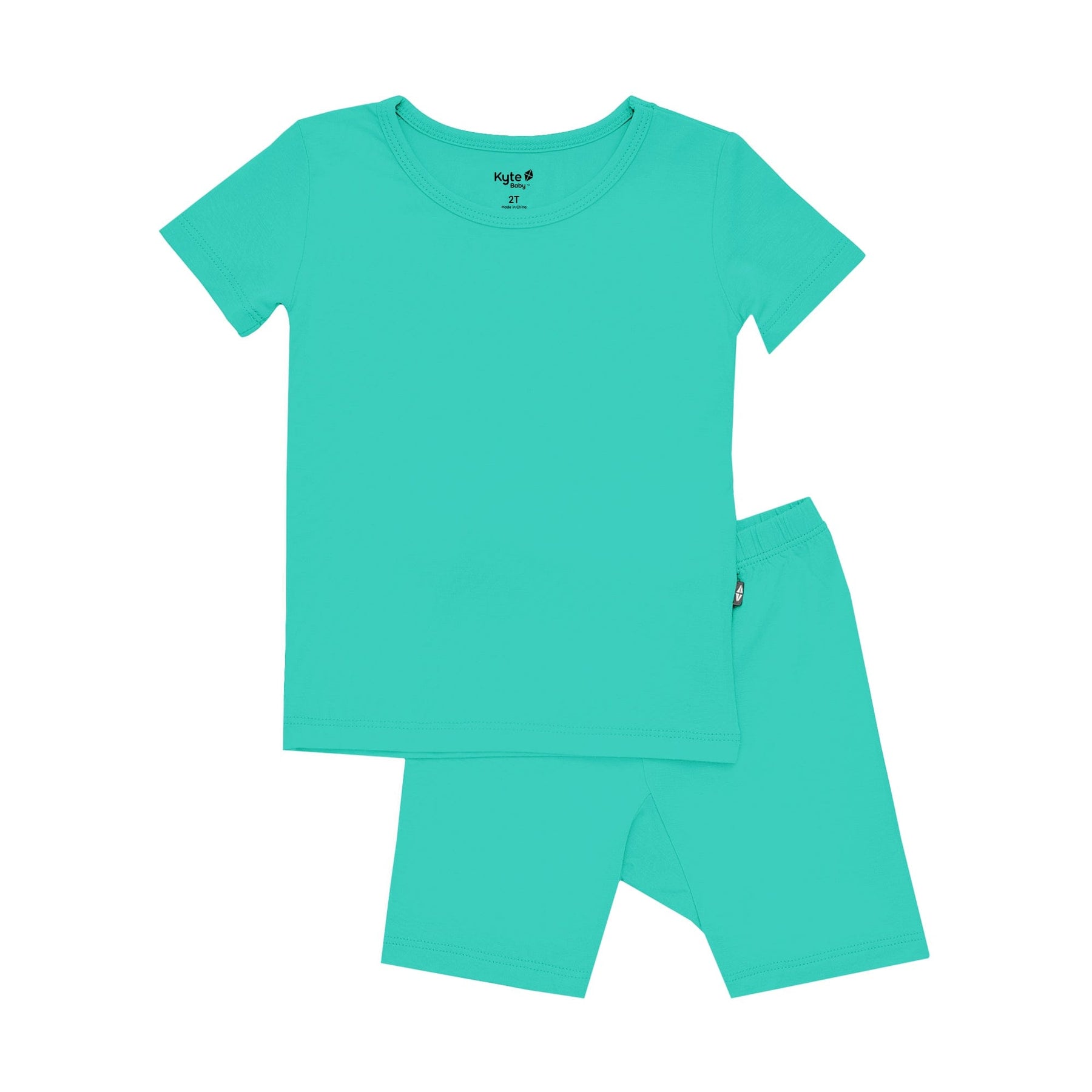 Kyte Baby Short Sleeve Toddler Pajama Set Short Sleeve Toddler Pajama Set in Caribbean