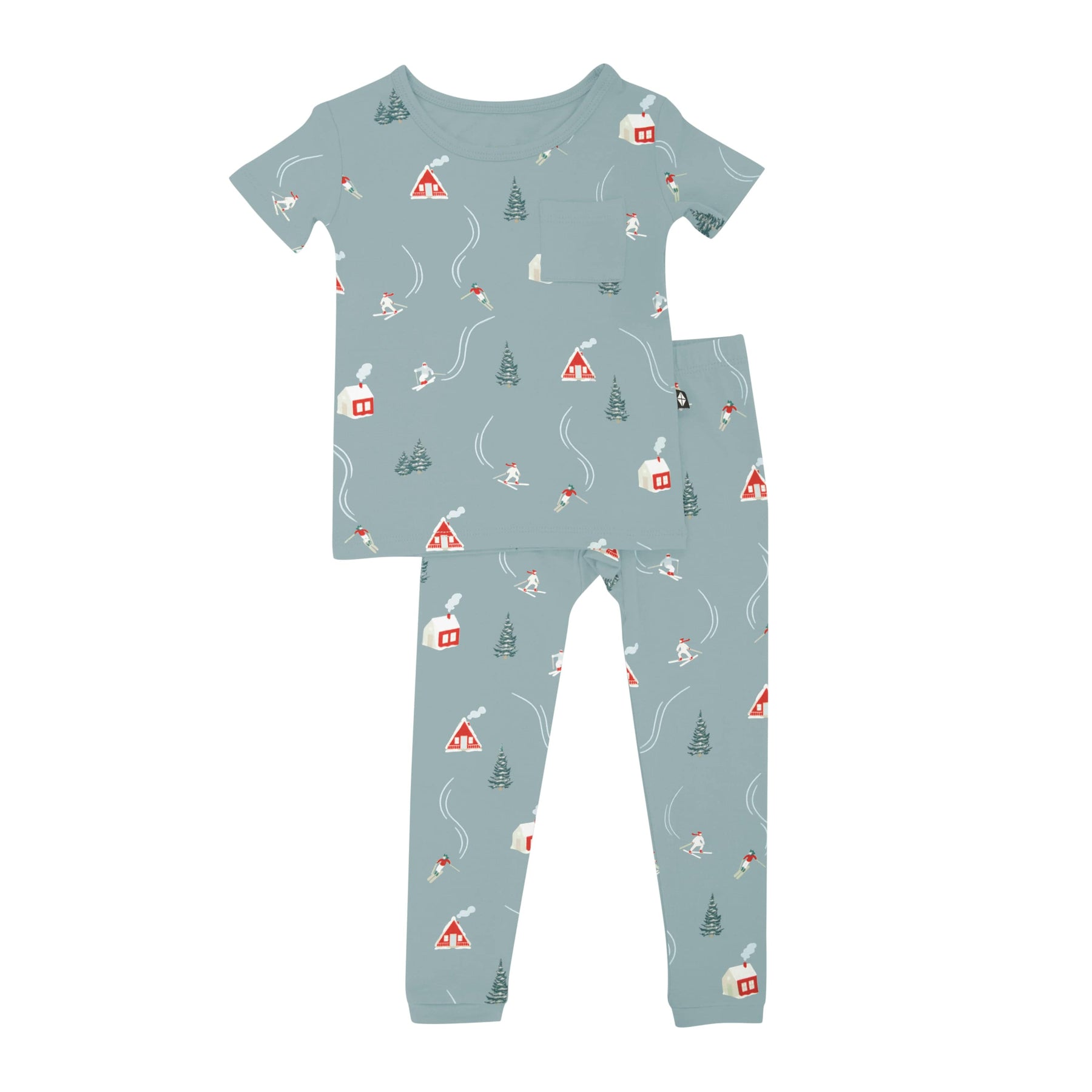 Kyte Baby Short Sleeve with Pants Pajama Short Sleeve with Pants Pajamas in Alpine Village