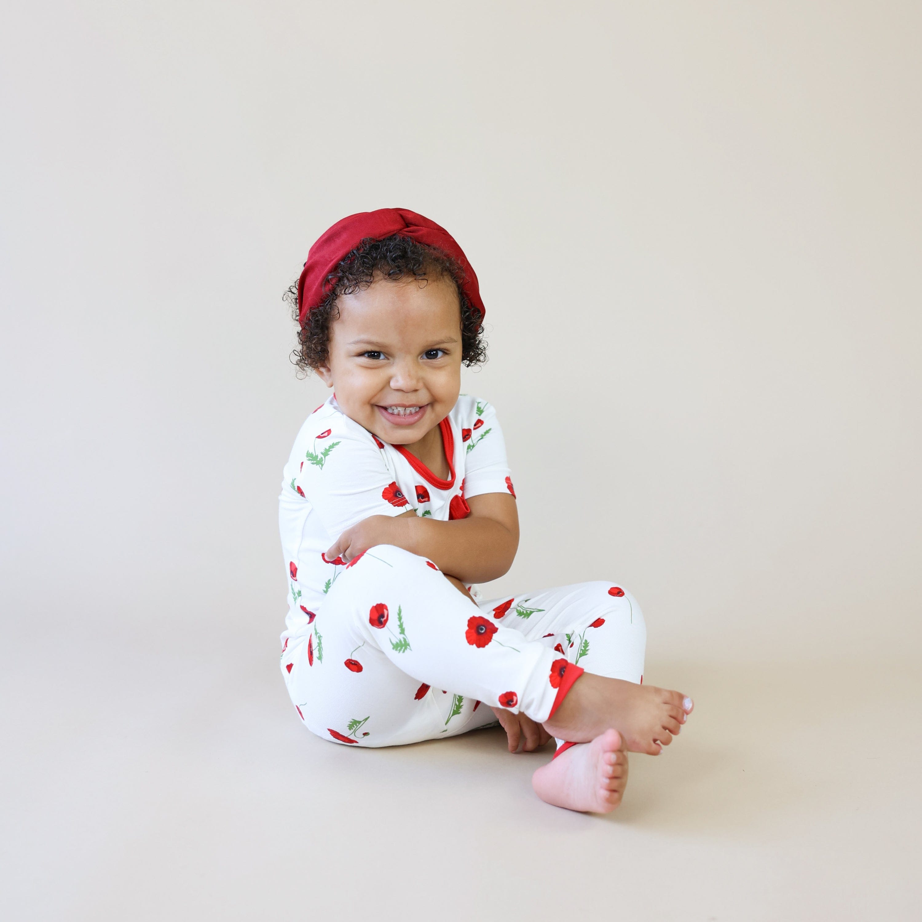 Baby girl short sleeve pajamas sale