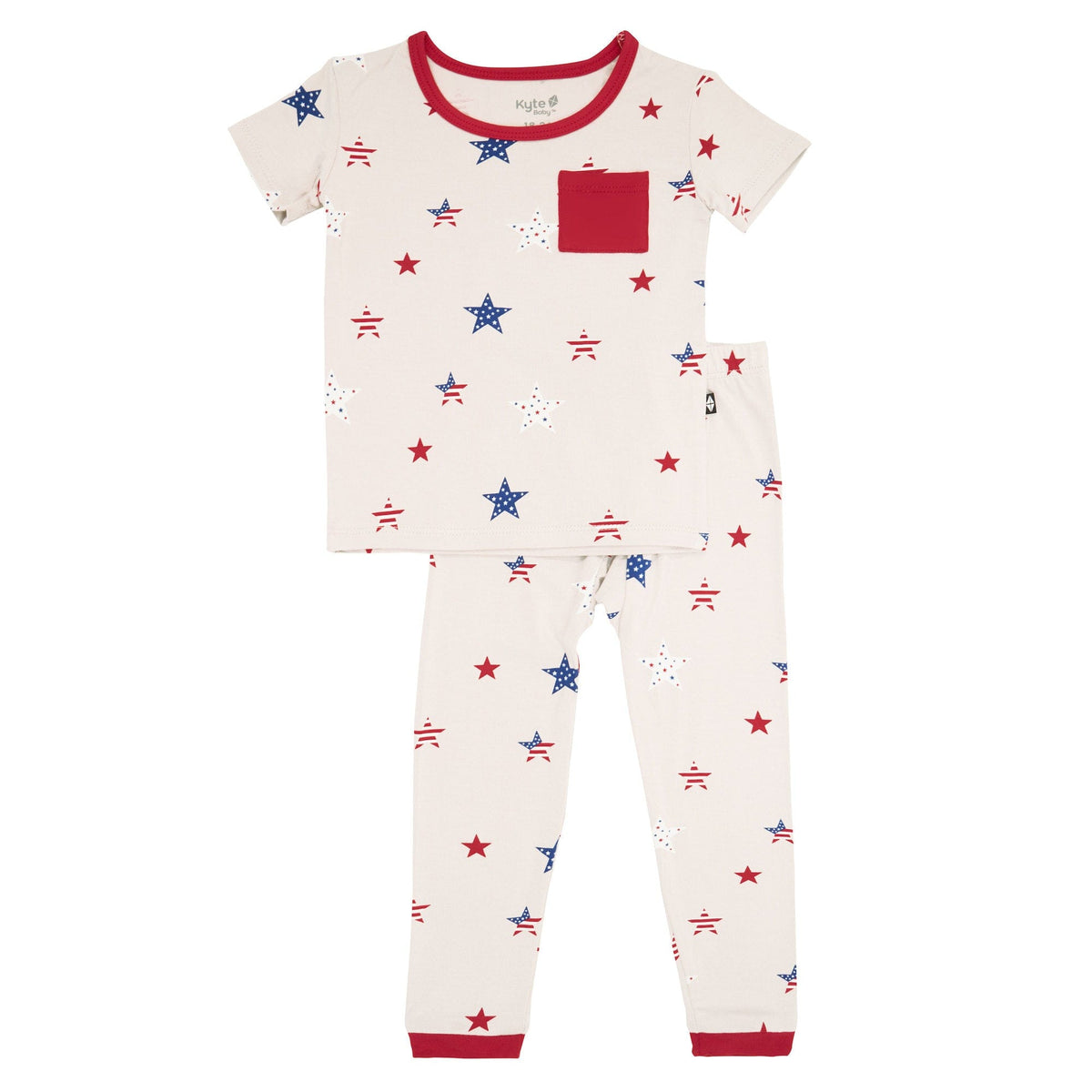 Kyte Baby Short Sleeve with Pants Pajama Short Sleeve with Pants Pajamas in Liberty