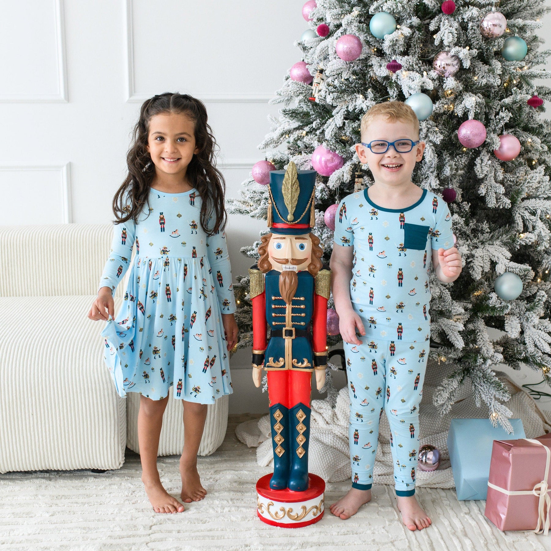 Kyte Baby Short Sleeve with Pants Pajamas Short Sleeve with Pants Pajamas in Nutcracker