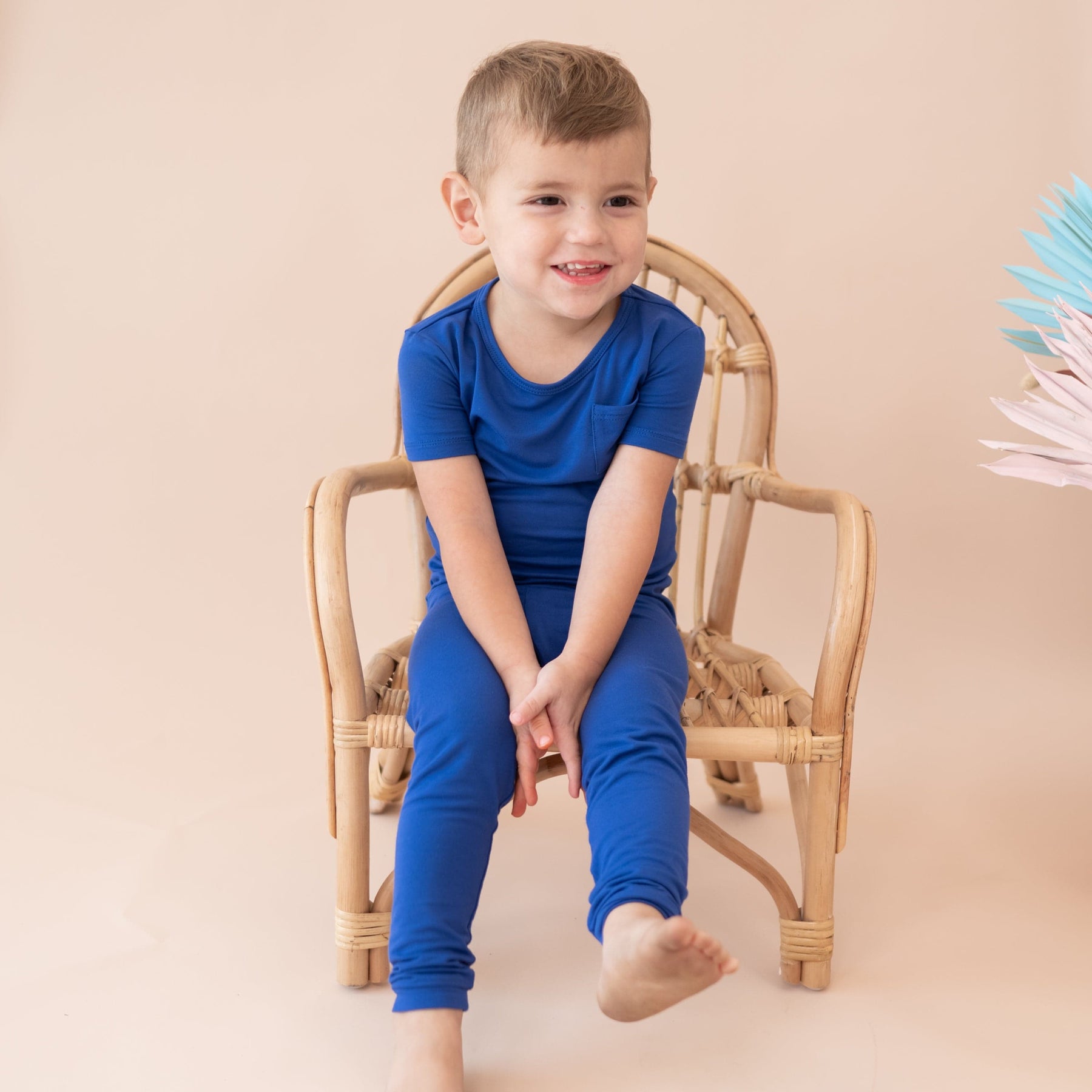 Kyte Baby Short Sleeve with Pants Pajamas Short Sleeve with Pants Pajamas in Royal