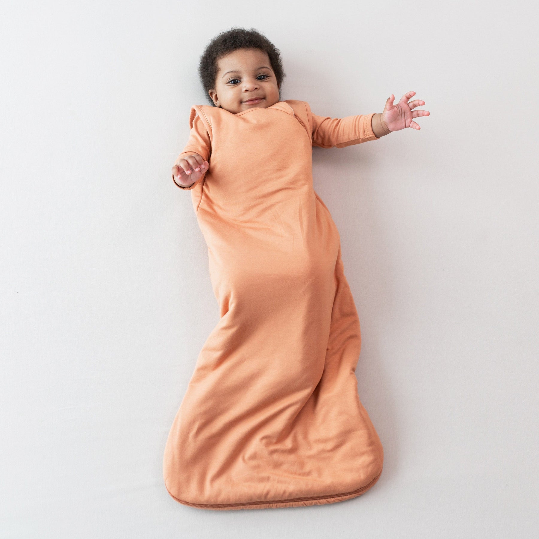 Kyte Baby Sleep Bag 1.0 Tog Sleep Bag in Apricot 1.0