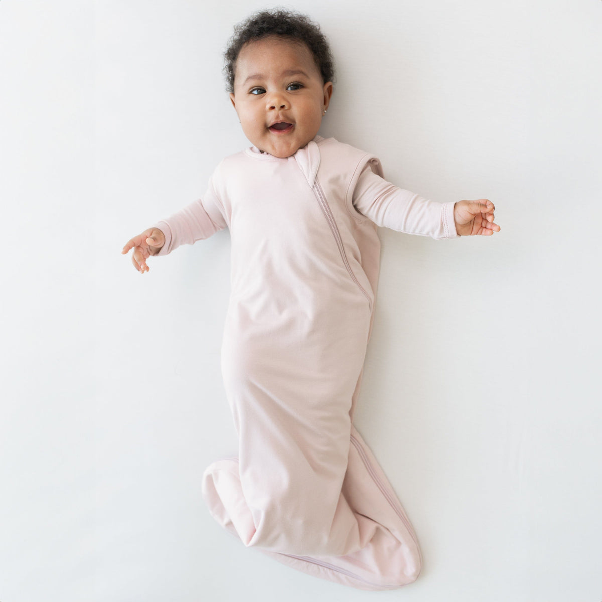 Kyte Baby Sleep Bag 1.0 Tog Sleep Bag in Blush 1.0