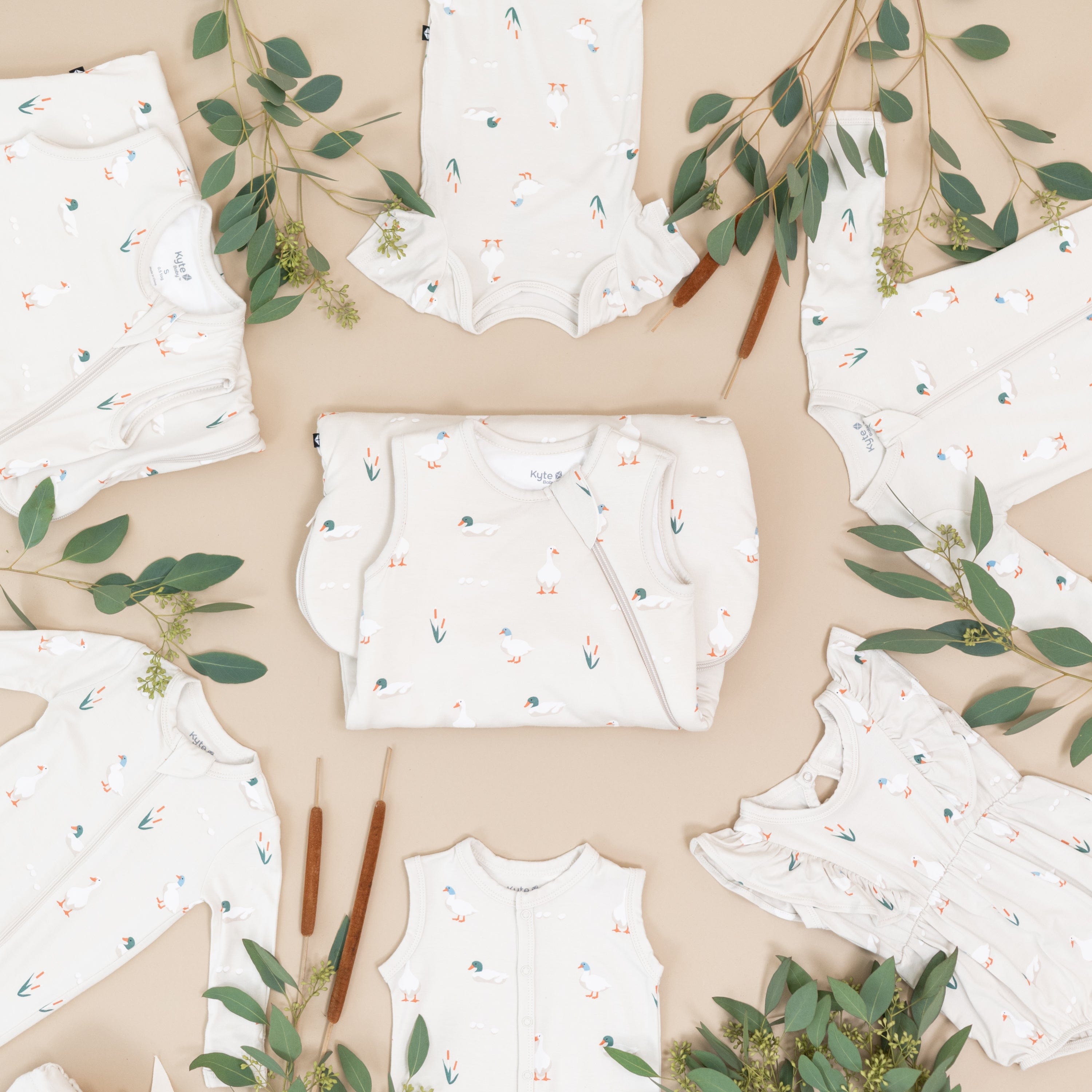 Kyte Baby Sleepwear in Duck pattern
