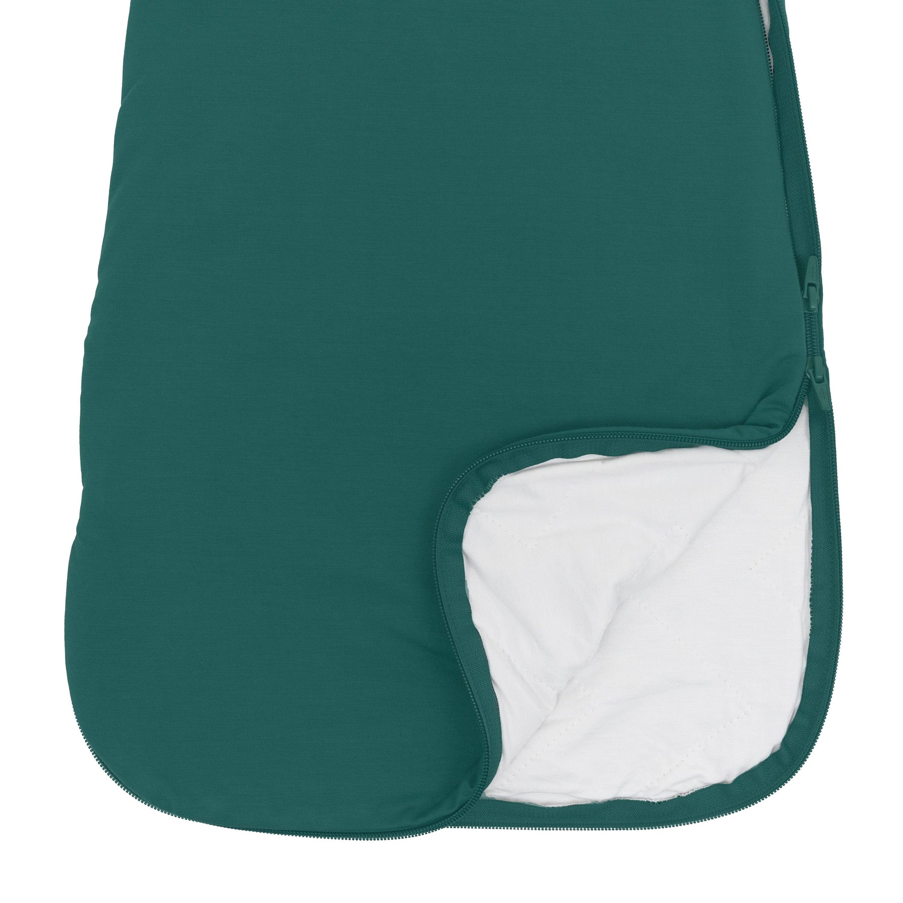 Kyte Baby bamboo Sleep Bag in Emerald 1.0 double zipper