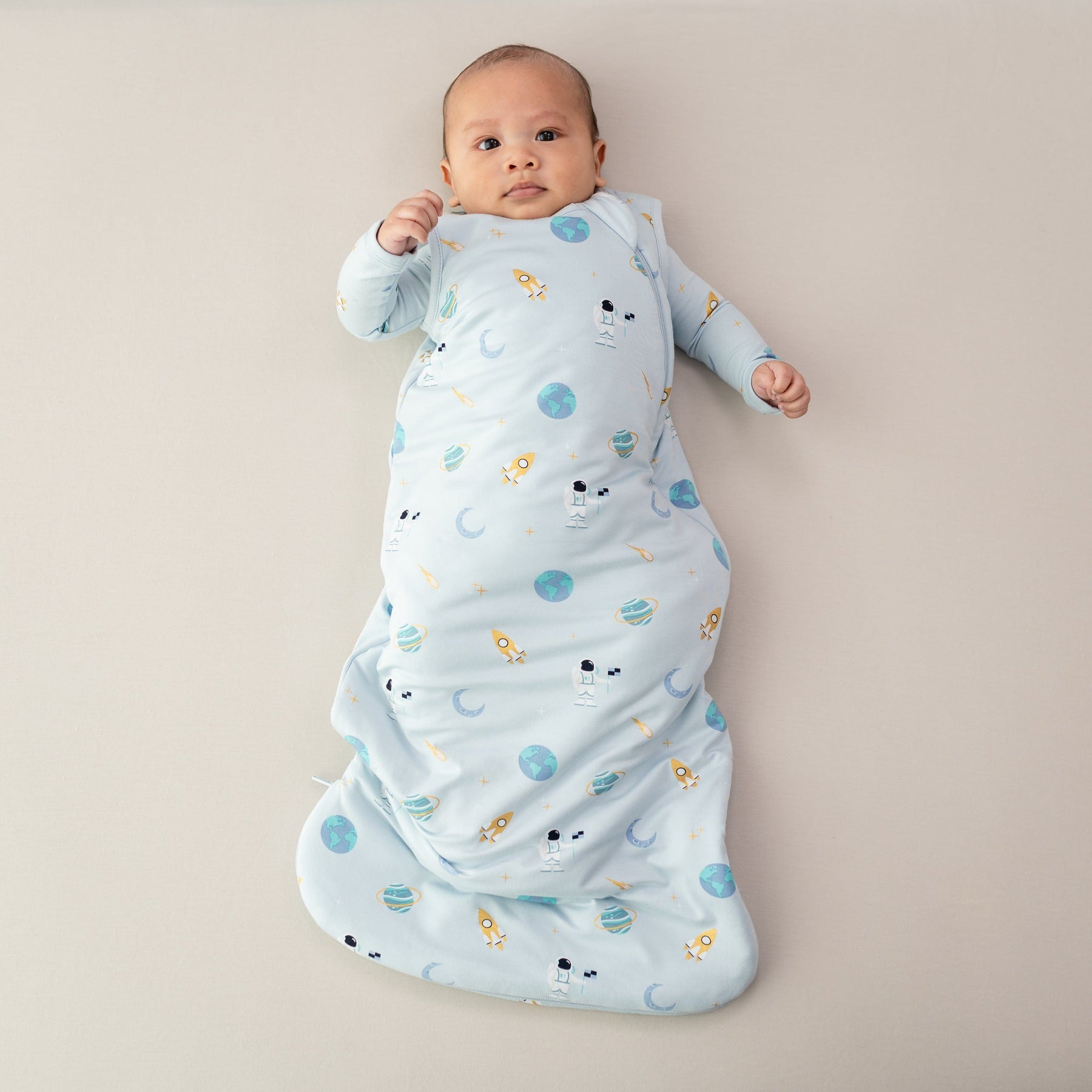 Kyte Baby Sleep Bag 1.0 Tog Sleep Bag in Ice Space 1.0