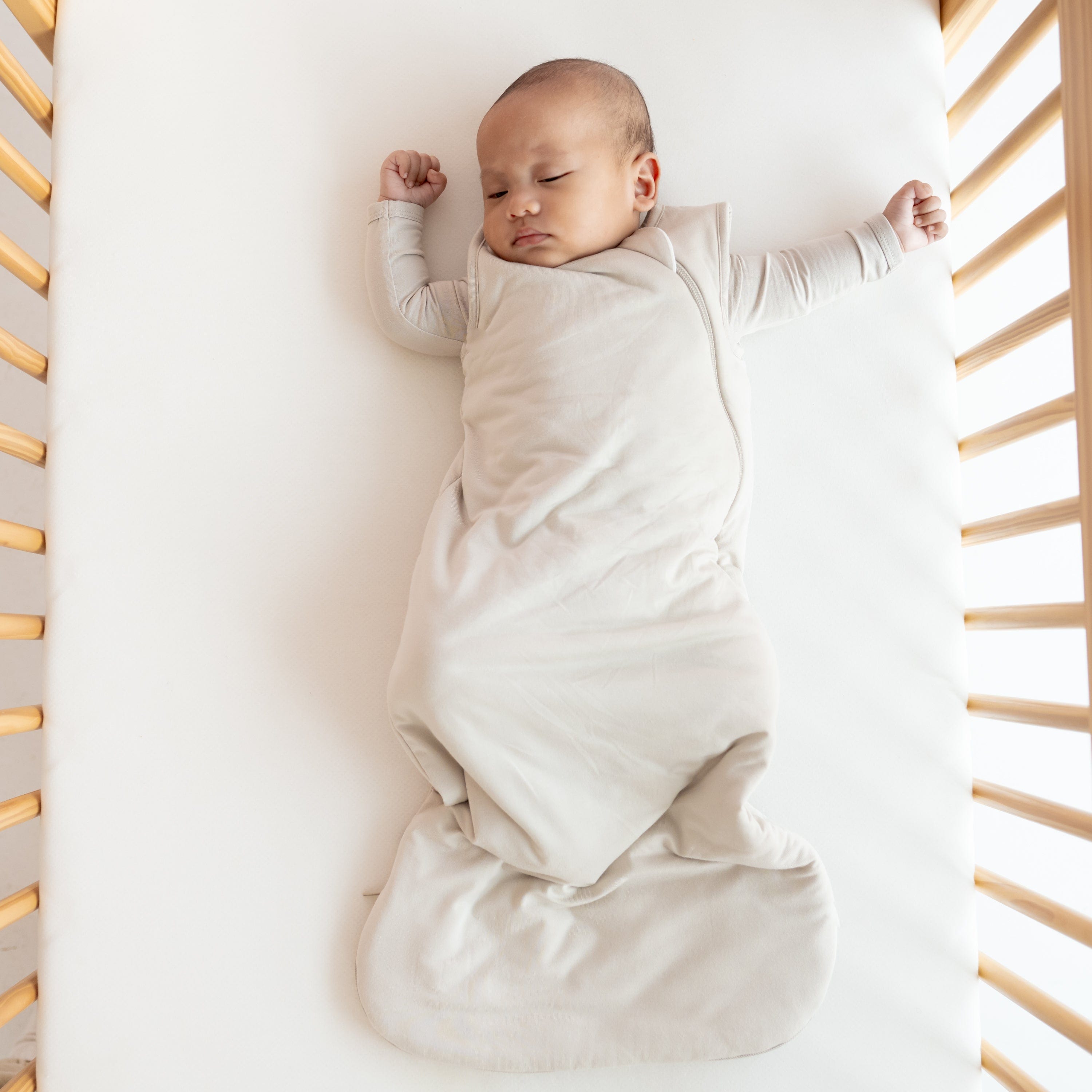 Kyte Baby Sleep Bag 1.0 Tog Sleep Bag in Oat 1.0