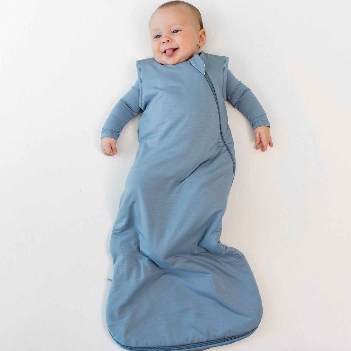 Baby in Sleep Bag in Slate 1.0