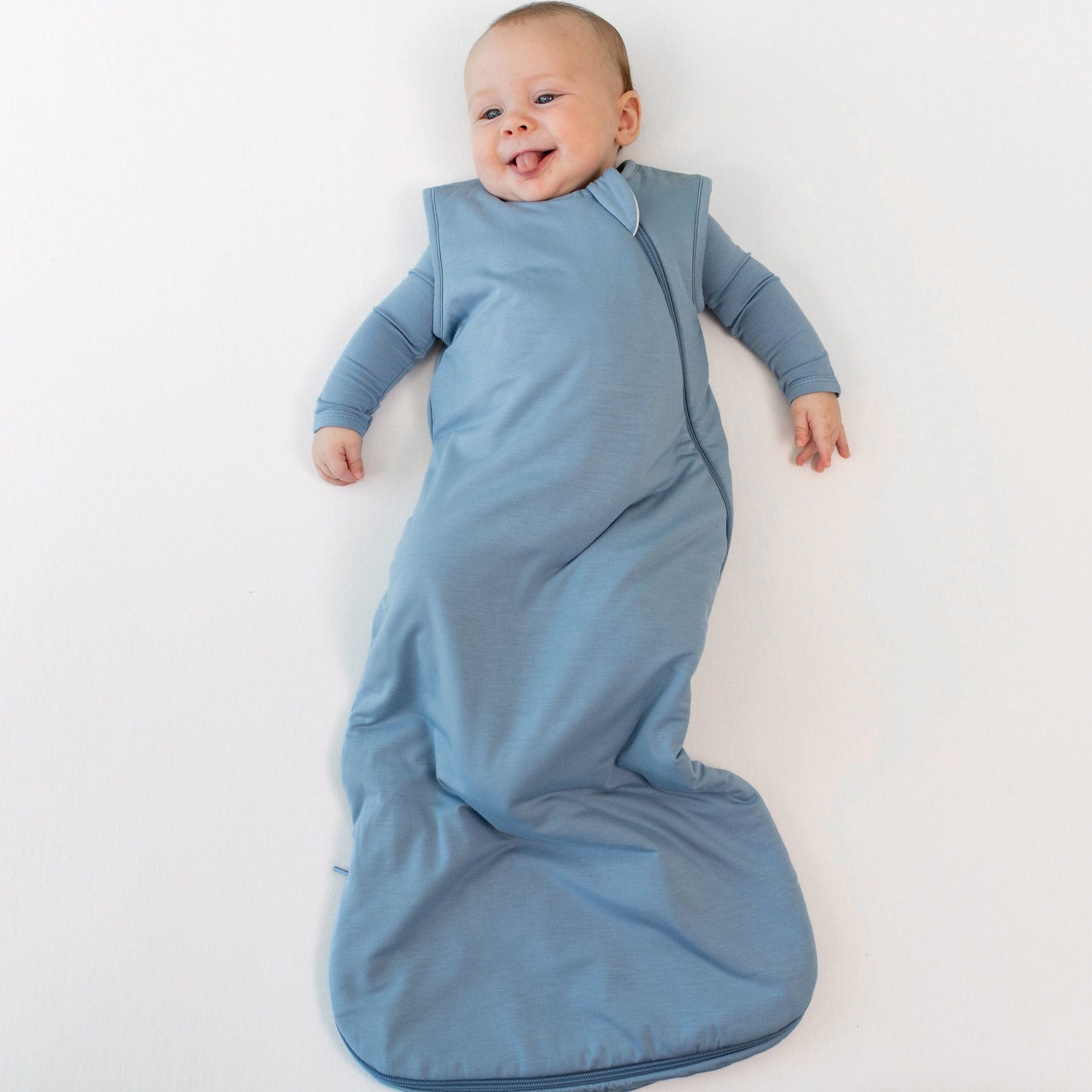 Baby in Sleep Bag in Slate 1.0