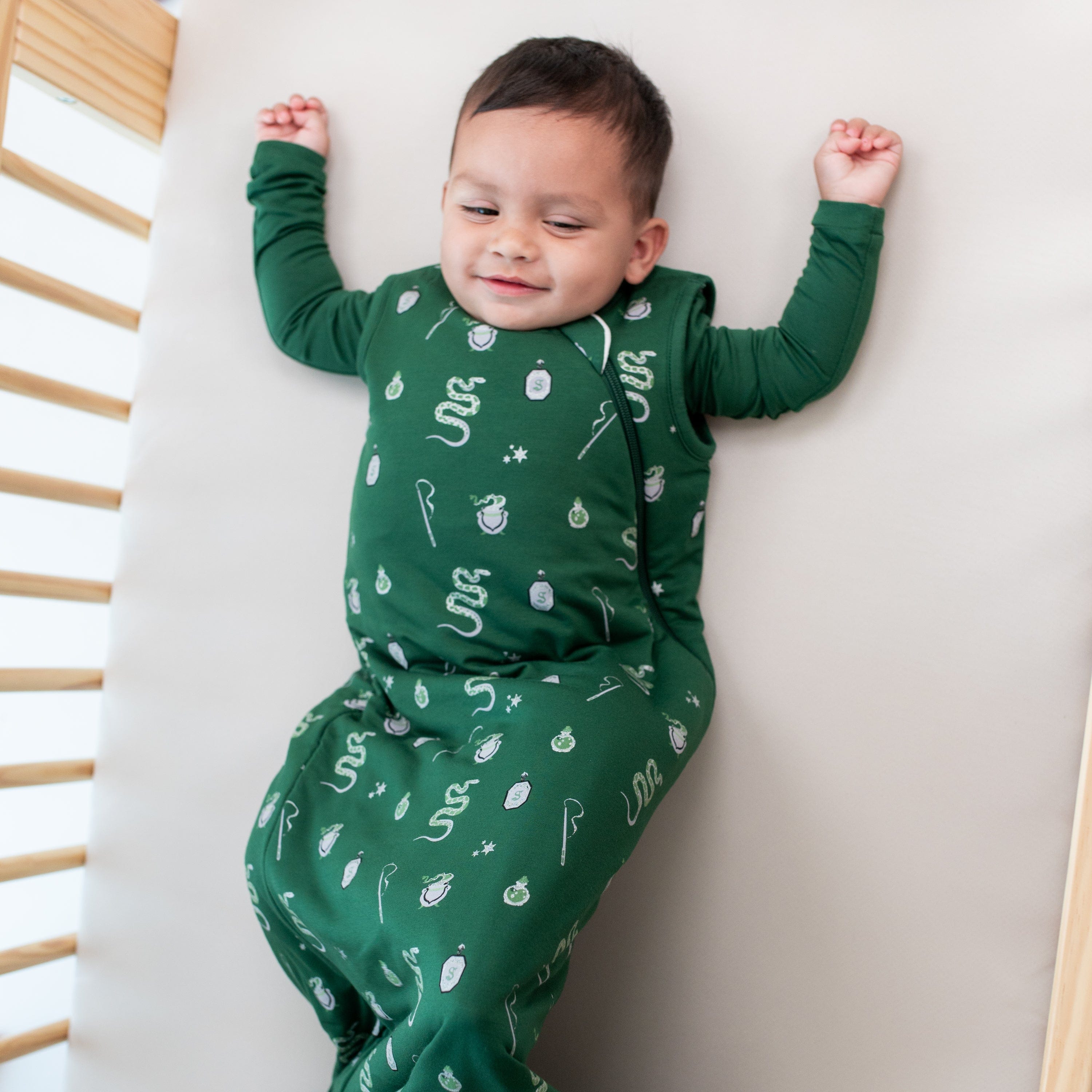 Green baby sales sleeping bag