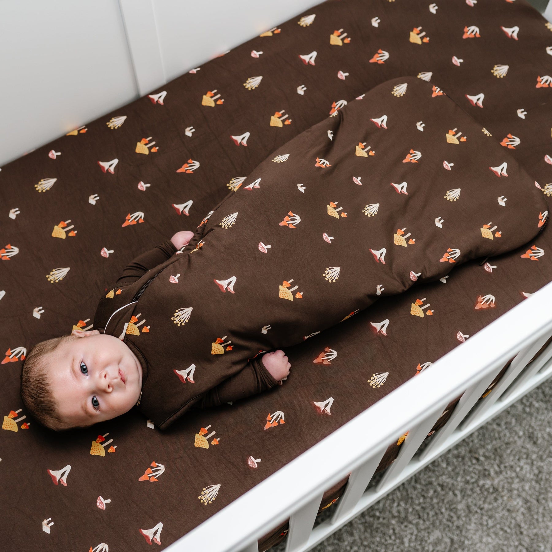 Kyte Baby Sleep Bag 2.5 Tog Sleep Bag in Fungi 2.5