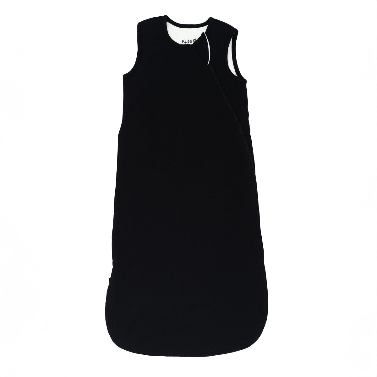 Flat lay of Kyte Baby 2.5 Tog Sleep Bag in Midnight