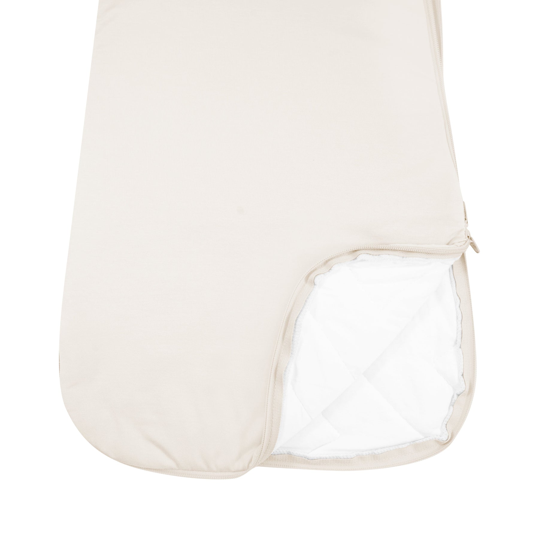 Kyte Baby bamboo Sleep Bag in Oat 2.5 double zipper