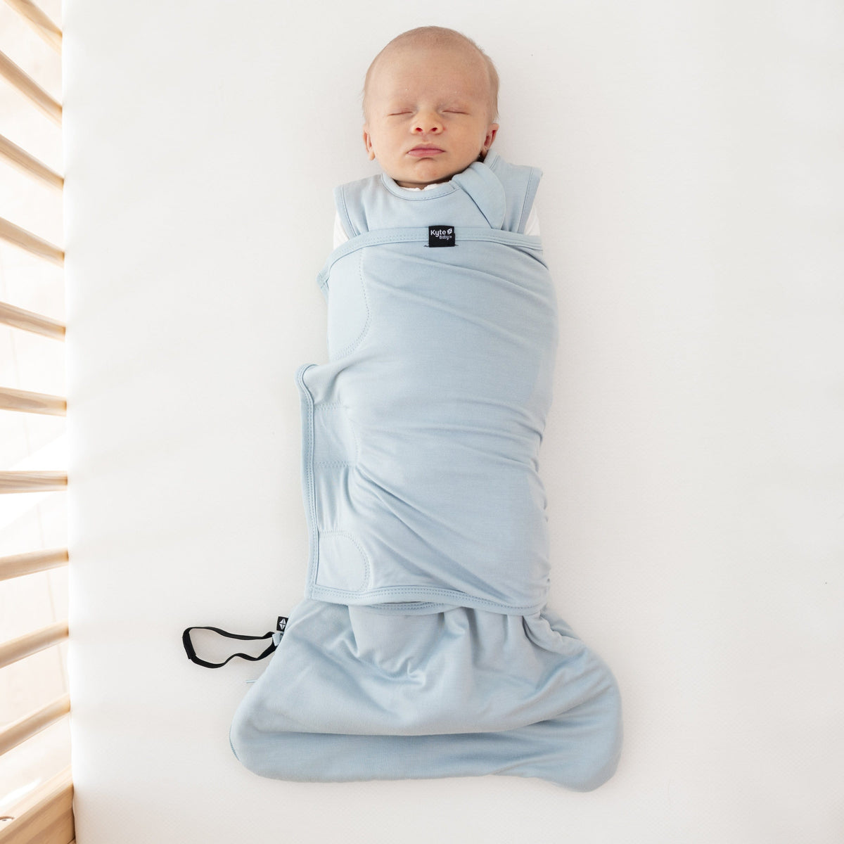 Sleep Bag Swaddler in Fog | Bamboo Sleep Bag | Kyte Baby