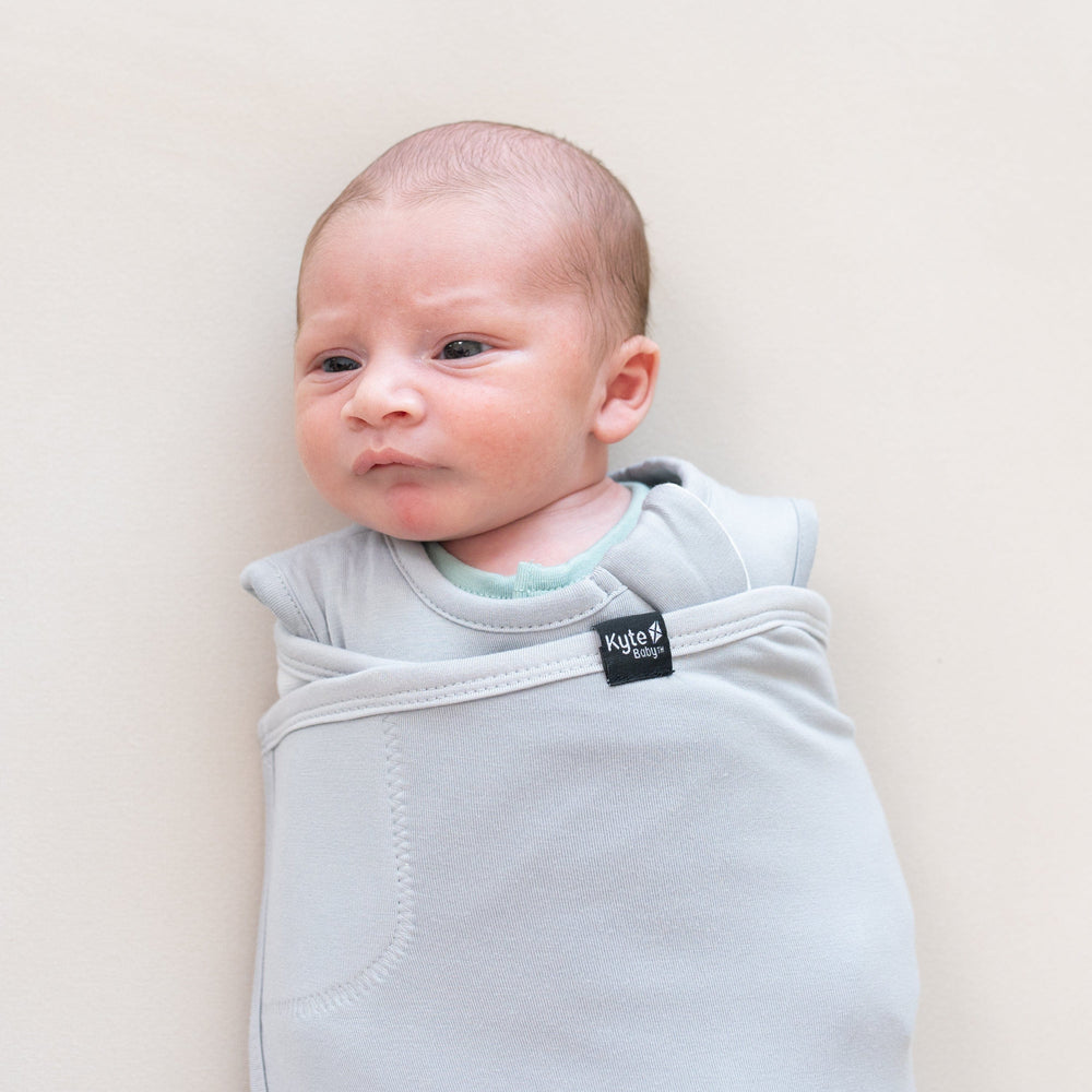 Sleep Bag Swaddler in Storm Bamboo Sleep Bag Kyte Baby