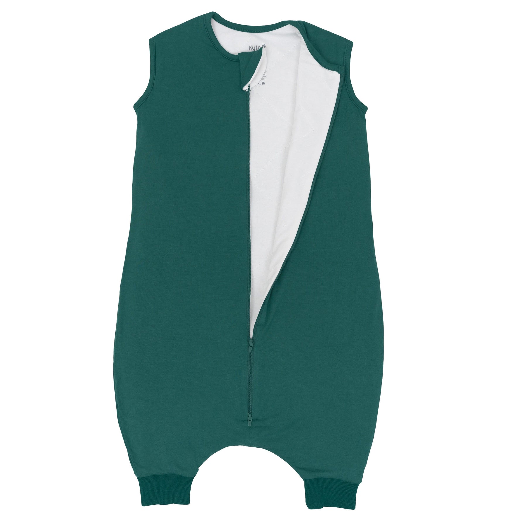 Kyte Baby Sleep Bag Walker in Emerald 1.0 with double zipper