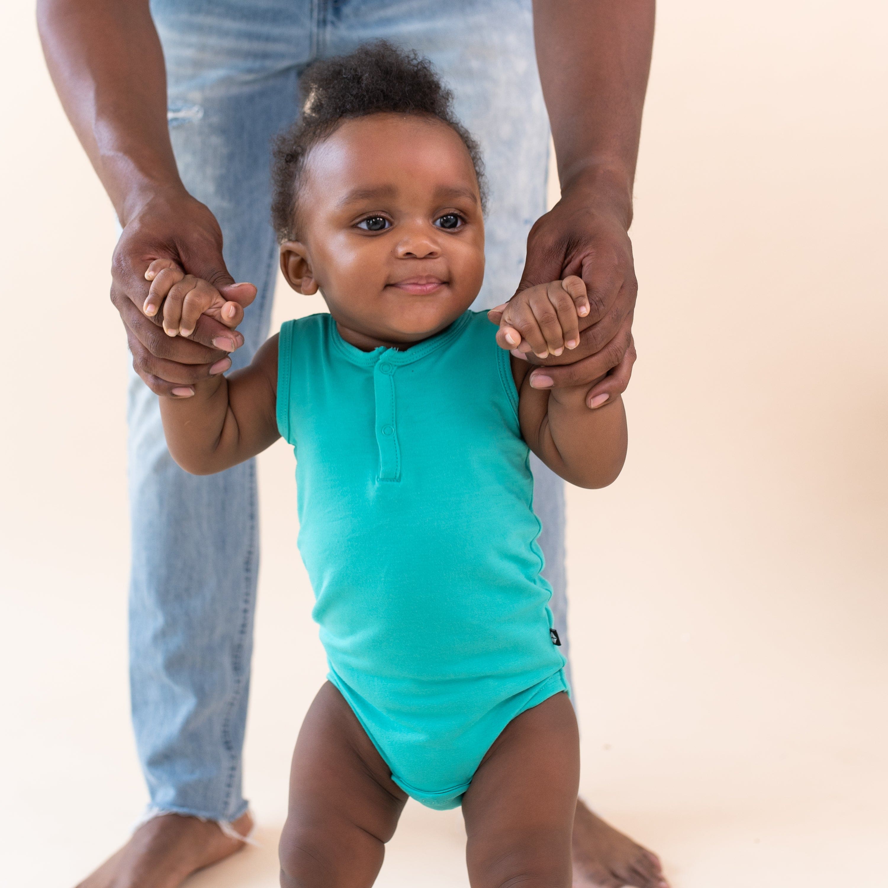 Kyte Baby Sleeveless Bodysuits Sleeveless Bodysuit in Caribbean