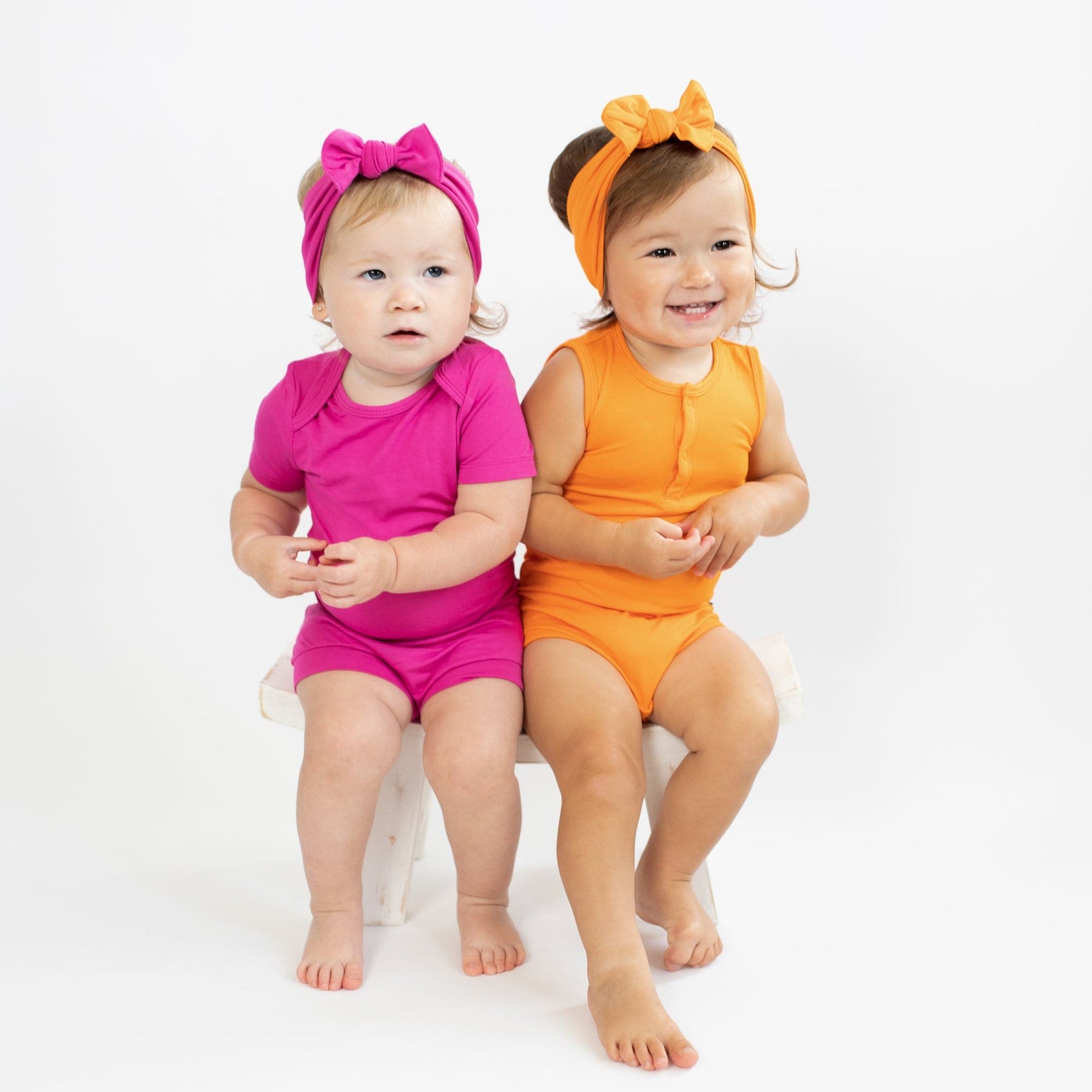 Kyte Baby Sleeveless Bodysuits Sleeveless Bodysuit in Tangerine