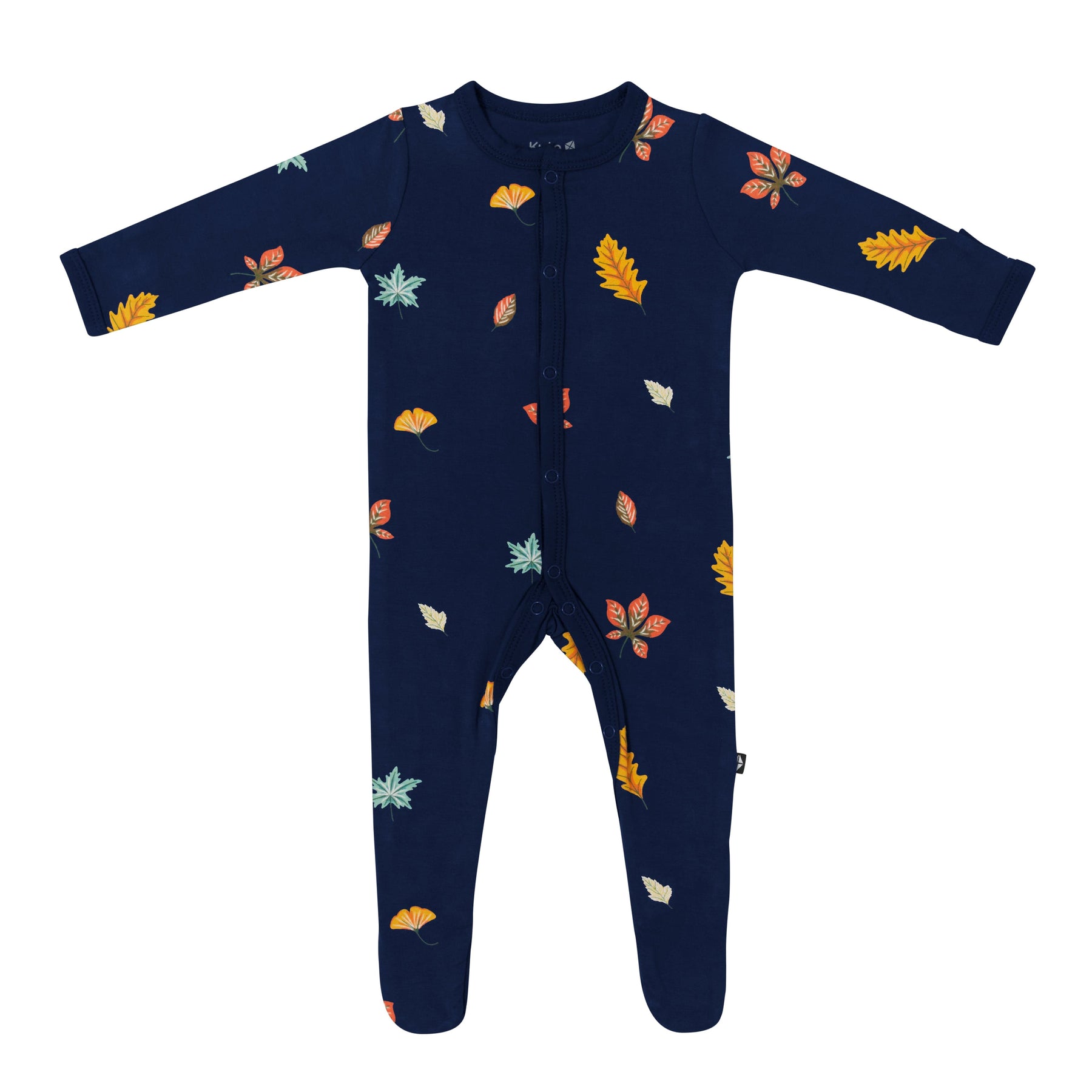 Kyte Baby Snap Footies Footie in Foliage