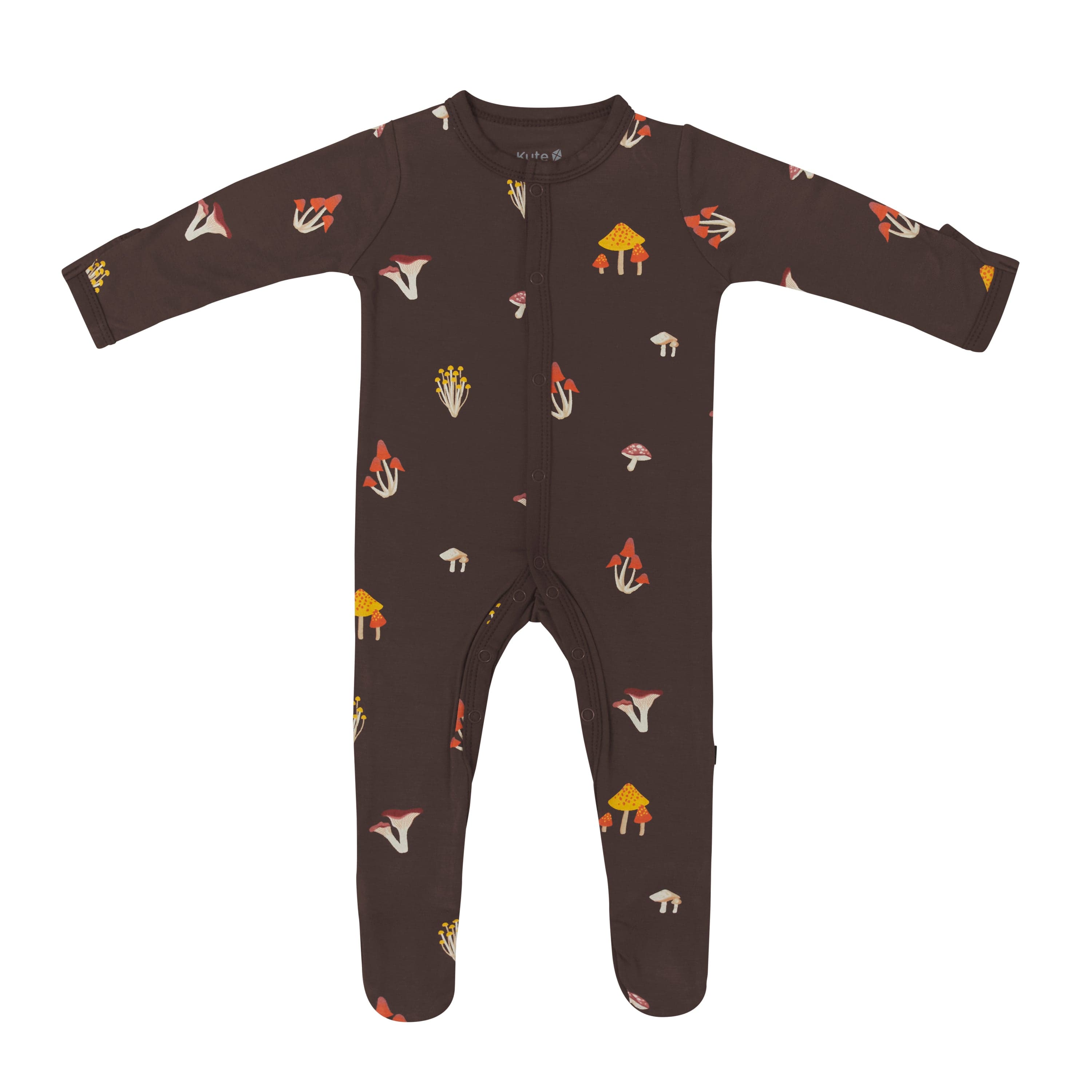 Kyte Baby Snap Footies Footie in Fungi