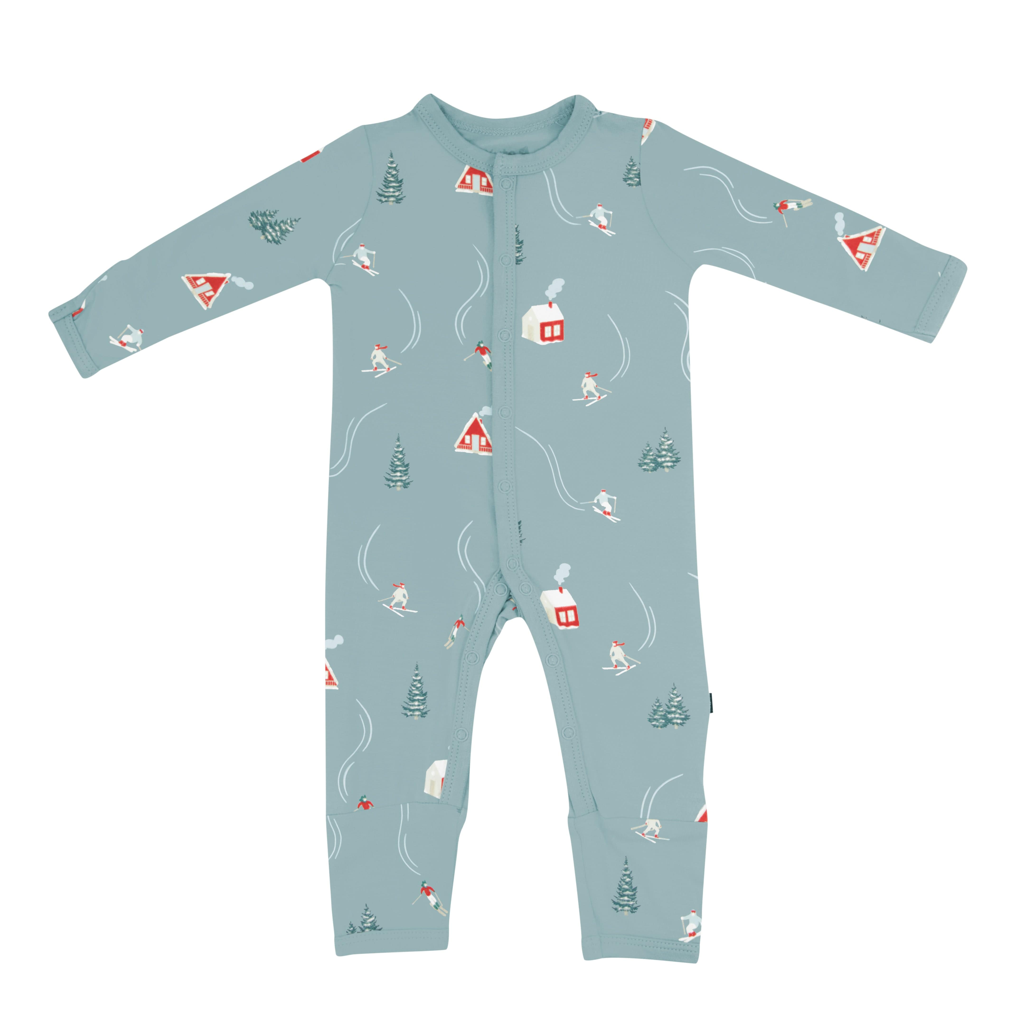 Kyte Baby Snap Romper Romper in Alpine Village