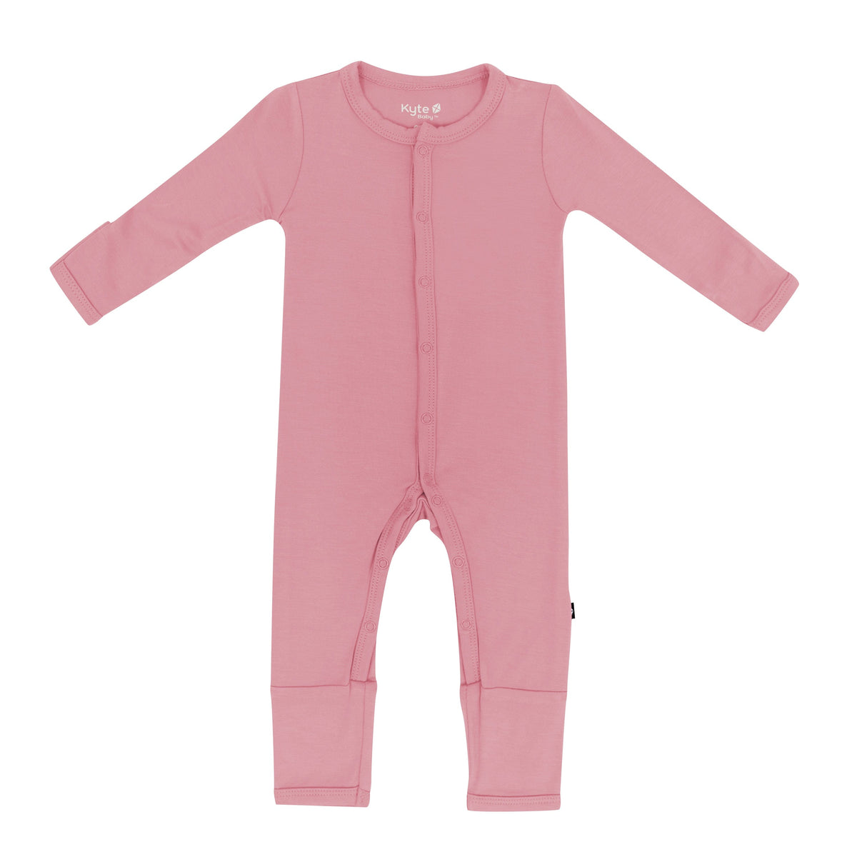 Kyte Baby Snap Romper Romper in Apple Blossom