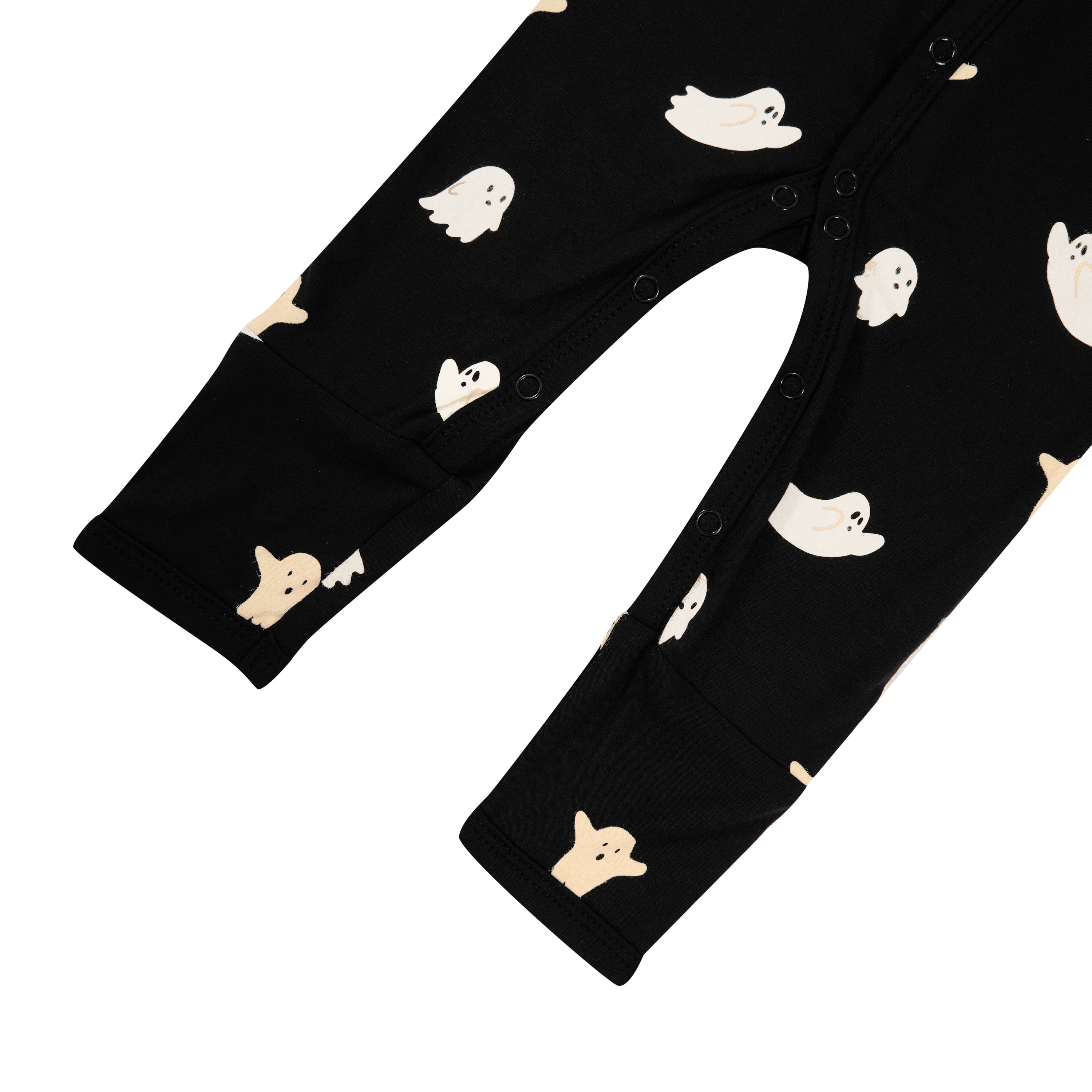 Kyte Baby Snap Romper Romper in Boo