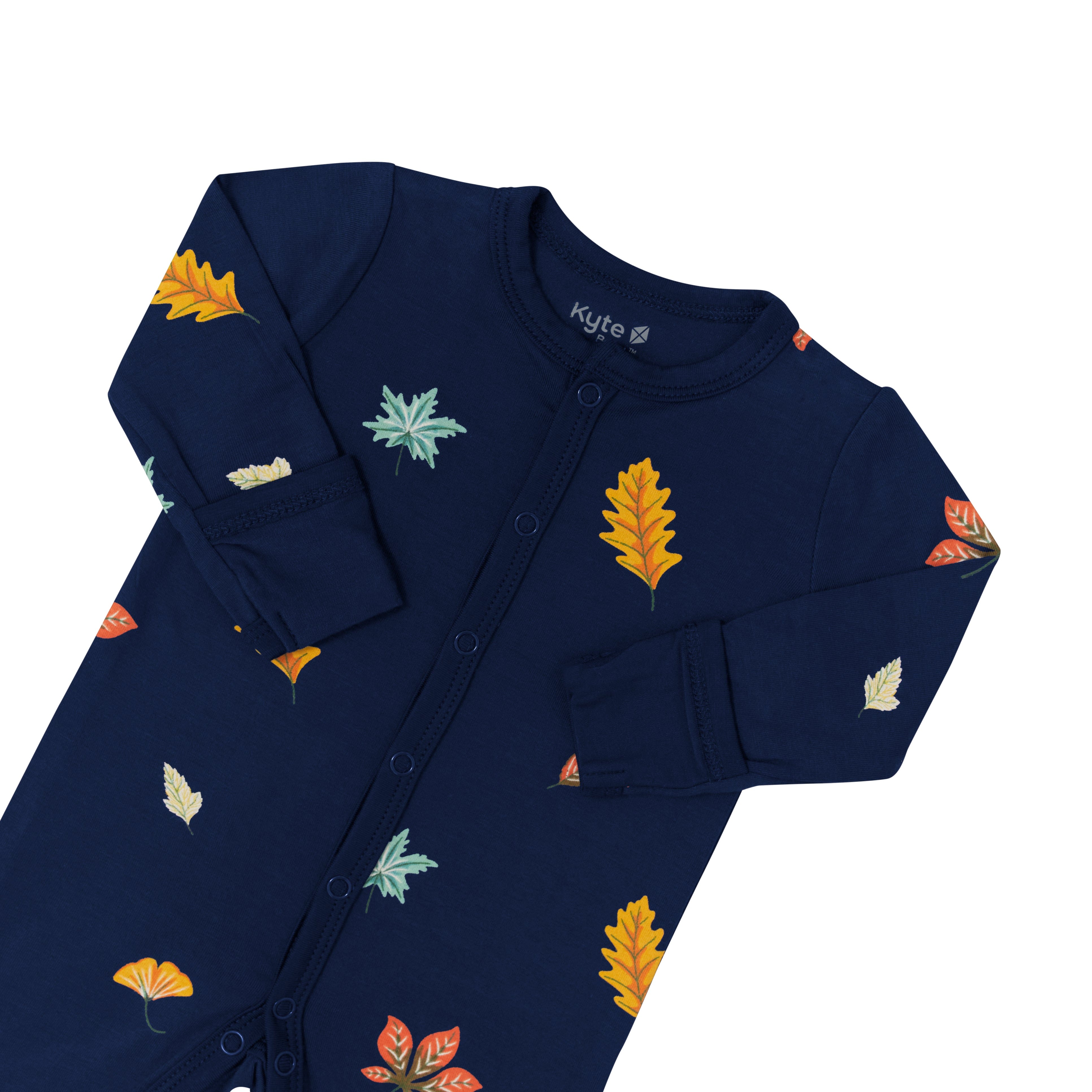 Kyte Baby Snap Romper Romper in Foliage