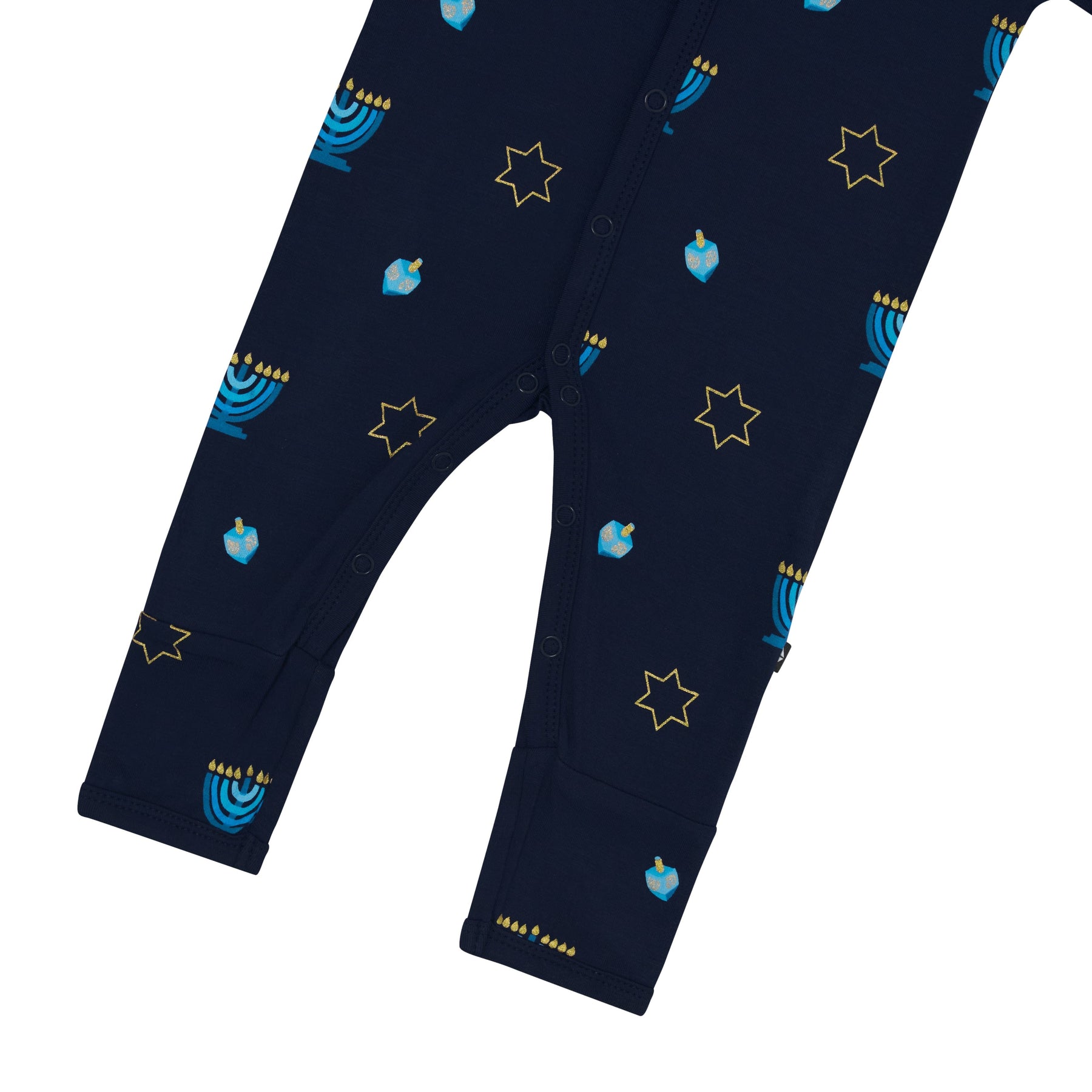 Kyte Baby Snap Romper Romper in Hanukkah