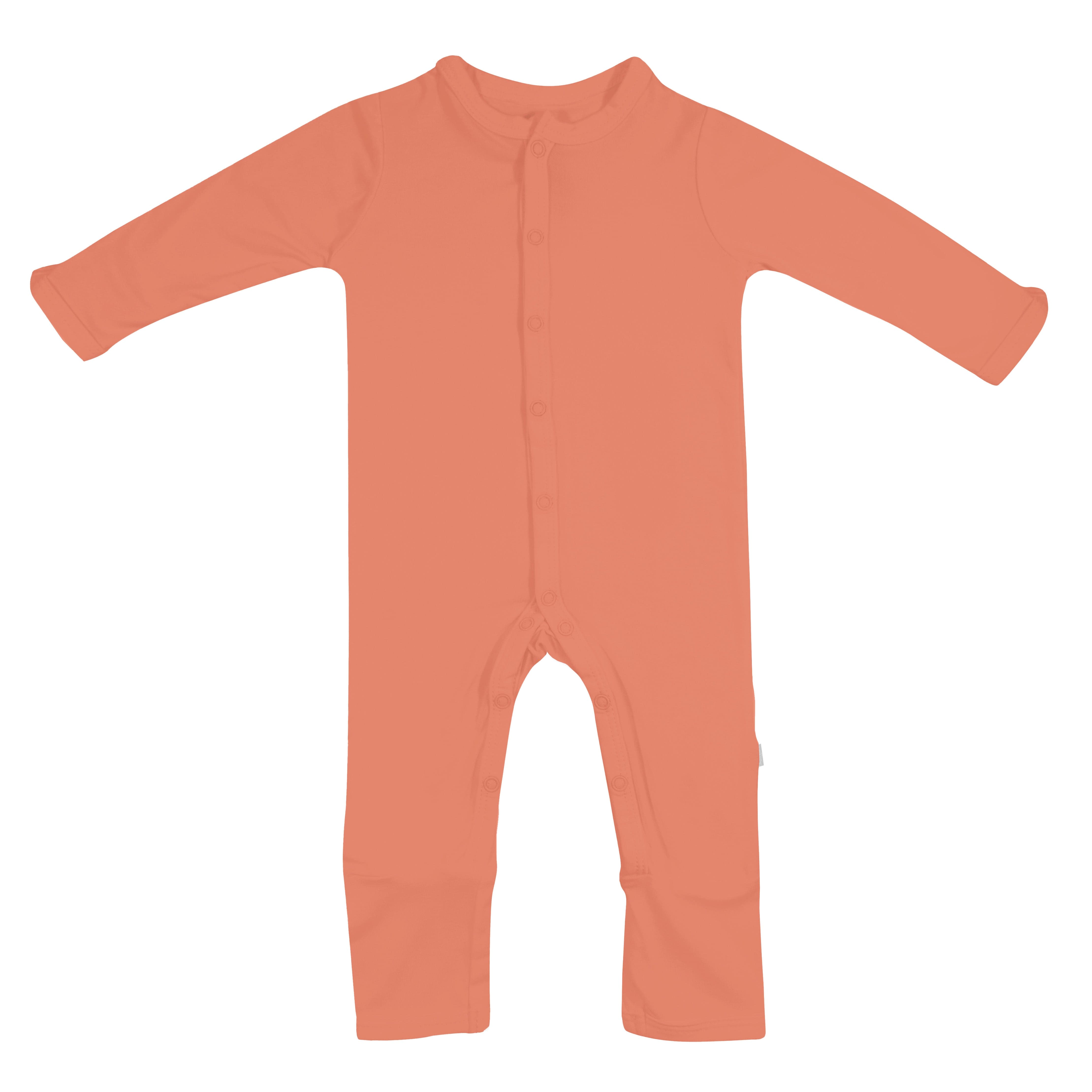 Kyte Baby Snap Romper Romper in Sienna