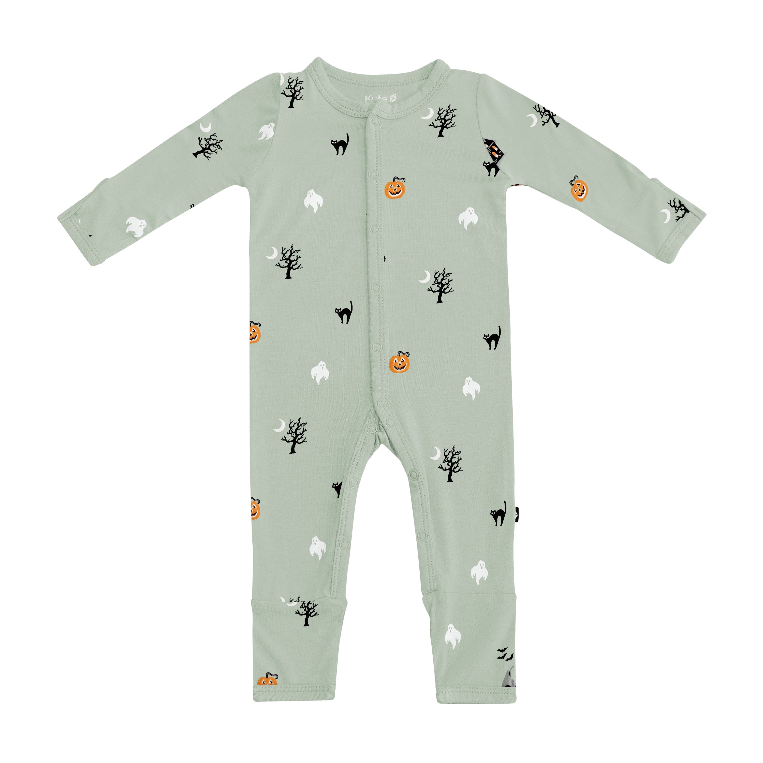 Kyte Baby Snap Romper Romper in Spooky