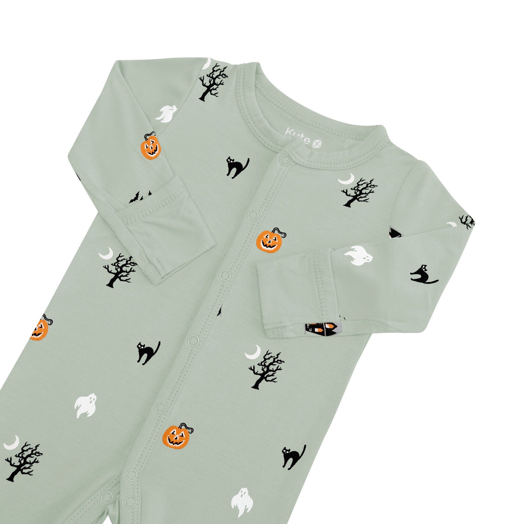 Kyte Baby Snap Romper Romper in Spooky