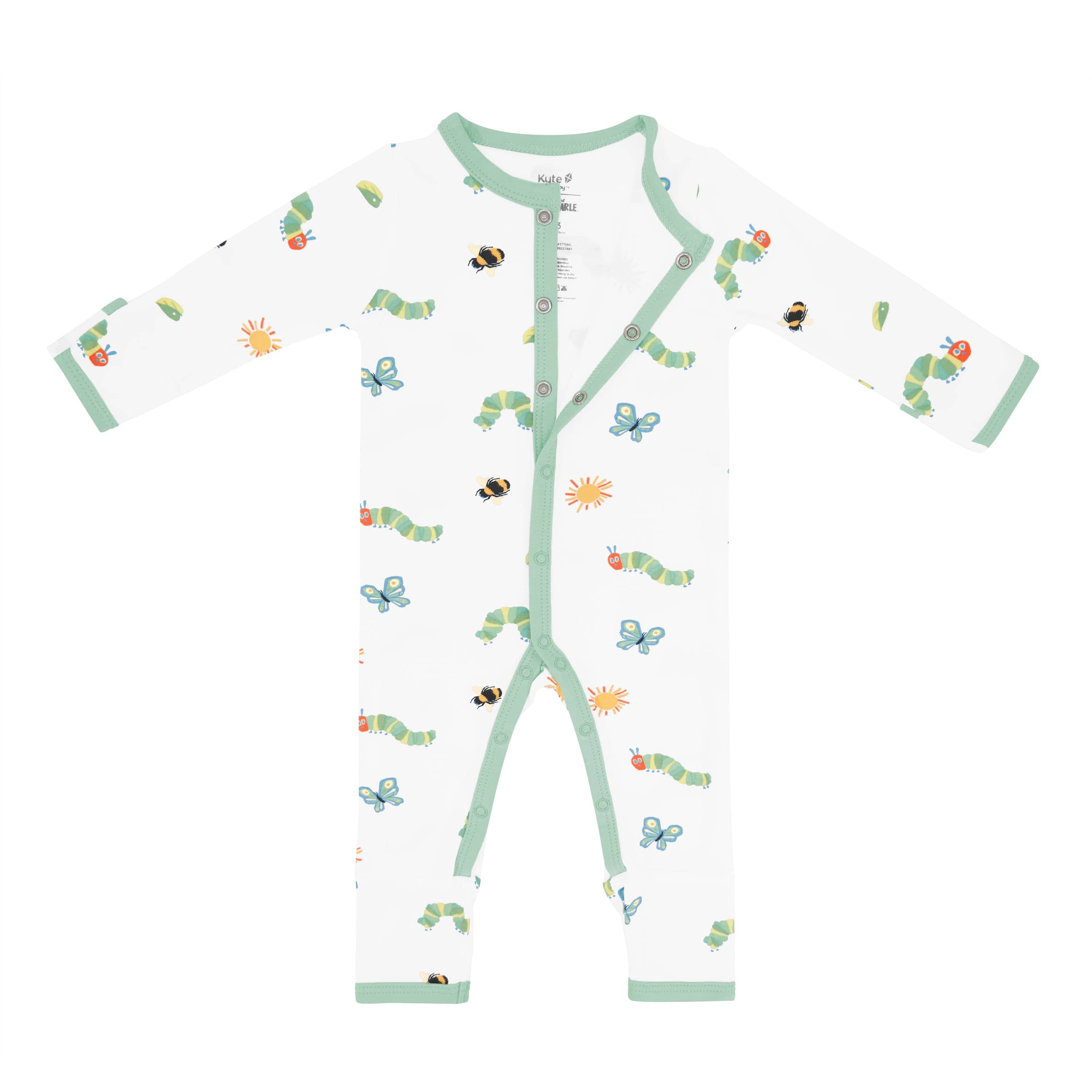 Kyte Baby Snap Romper Romper in The Very Hungry Caterpillar™ and Friends