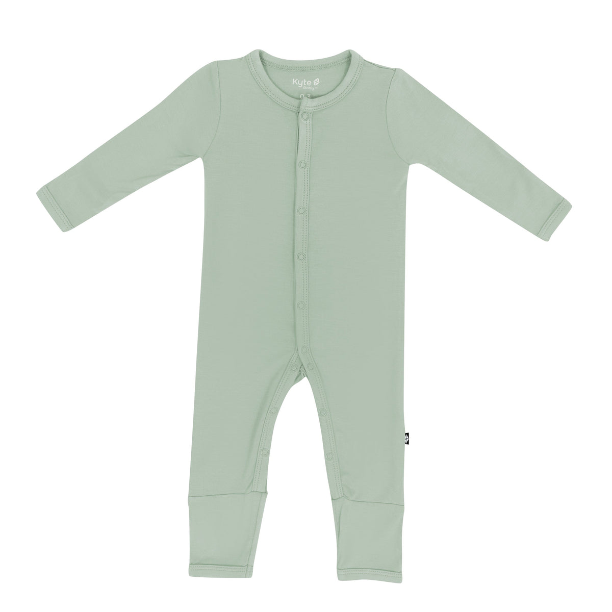 Kyte Baby Snap Romper Romper in Thyme