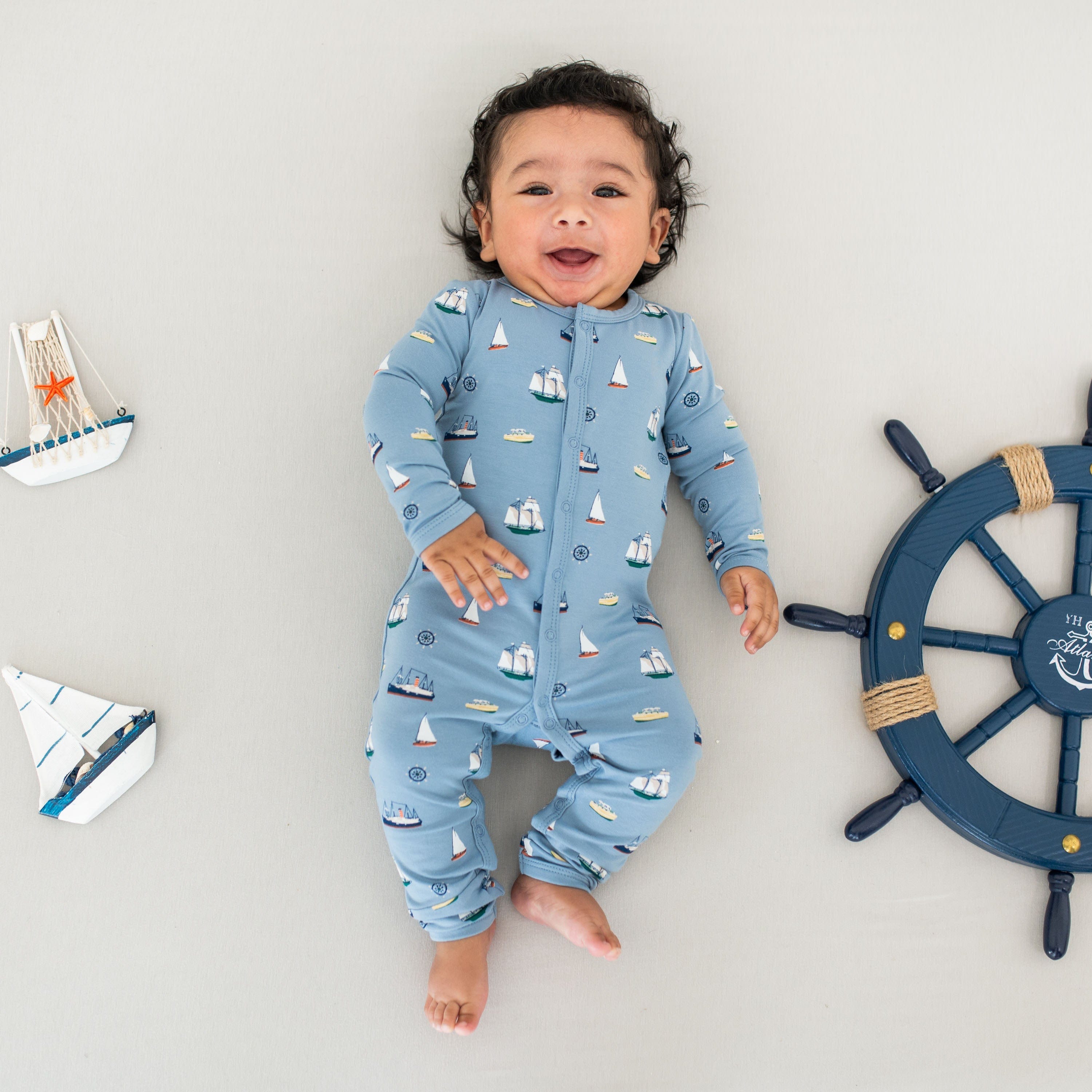 Kyte baby online marine snap romper