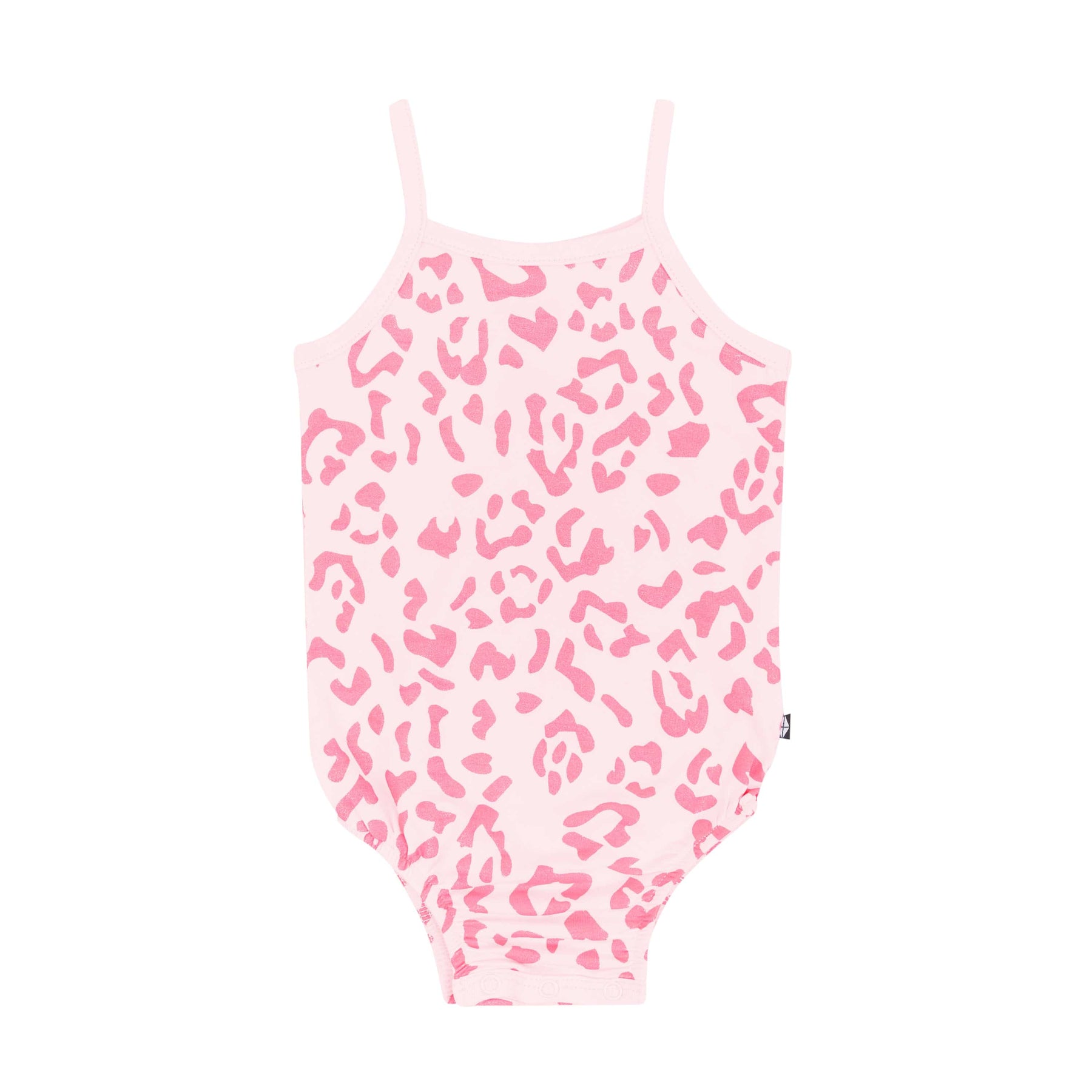 Kyte Baby Spaghetti Strap Leotard Spaghetti Strap Leotard in Sakura Leopard