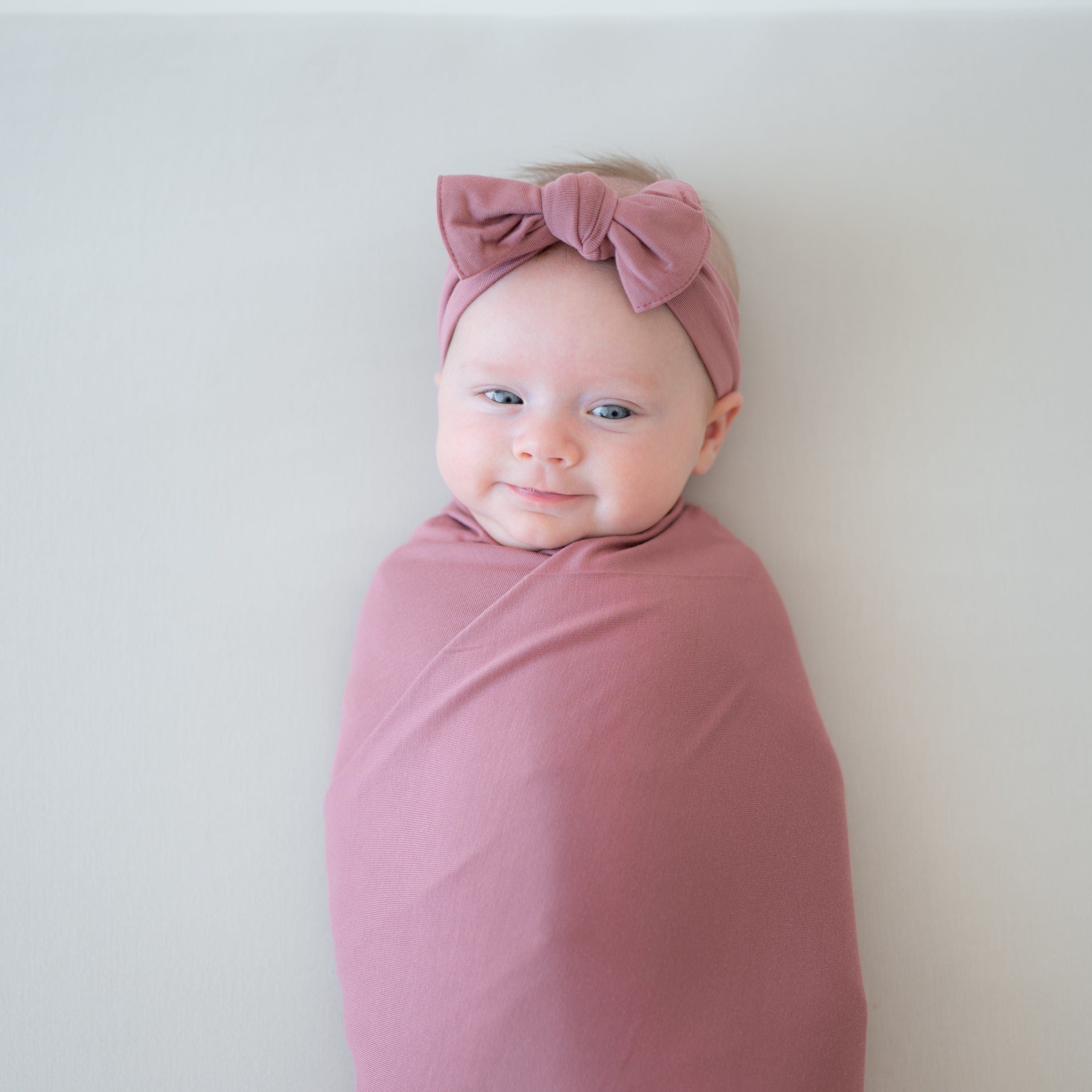 Kyte Baby Swaddling Blanket Dusty Rose / Infant Swaddle Blanket in Dusty Rose
