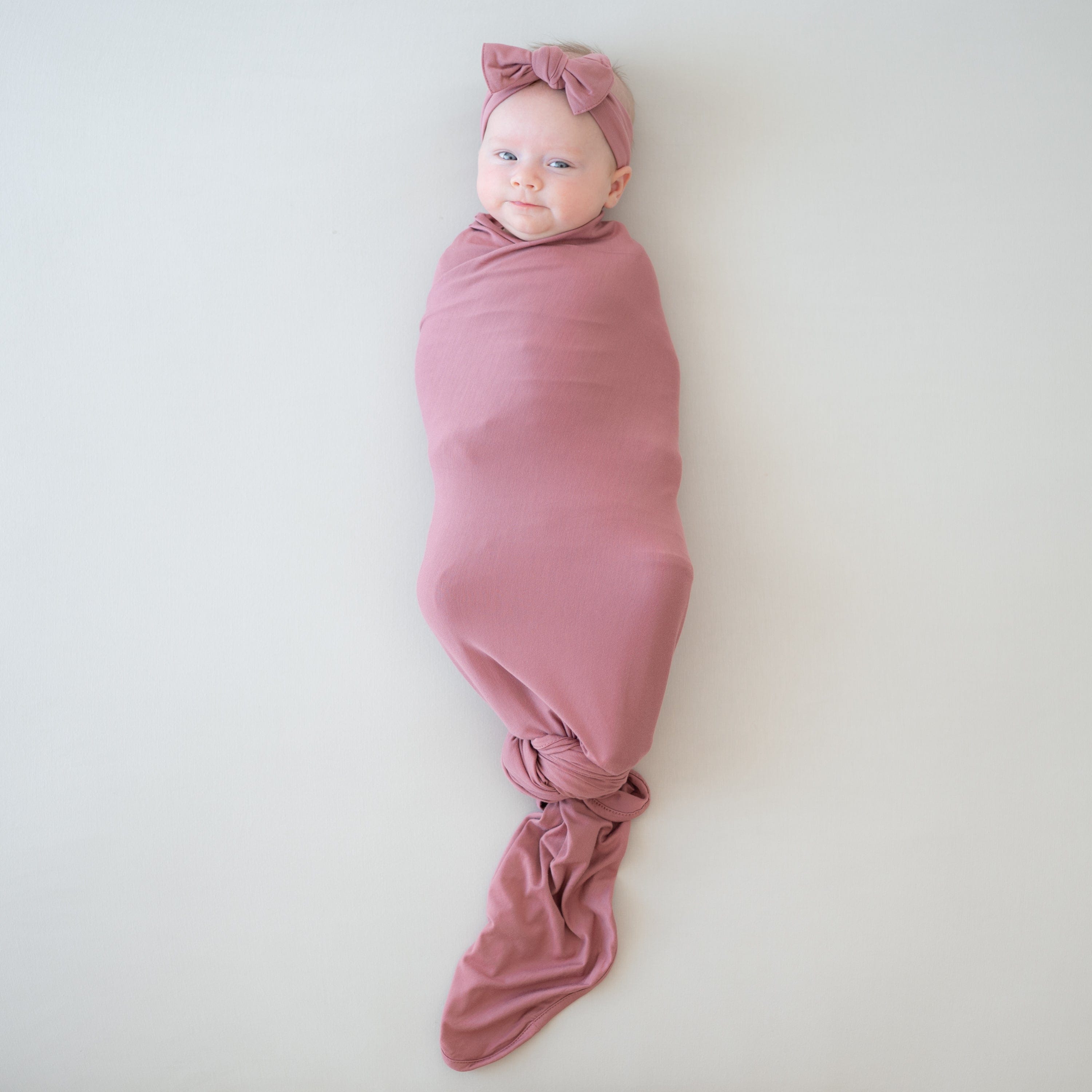 Kyte Baby Swaddling Blanket Dusty Rose / Infant Swaddle Blanket in Dusty Rose